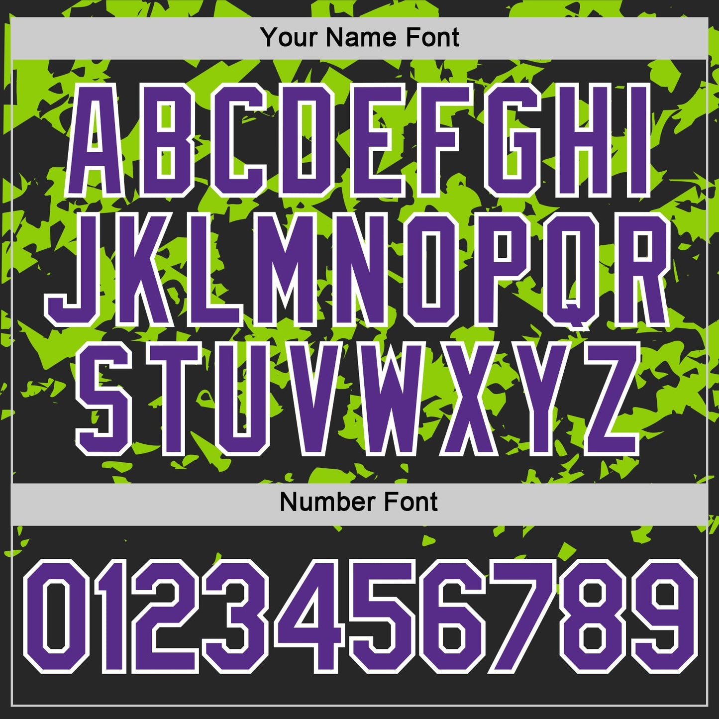 Custom Black Purple-Neon Green 3D Esports Performance T-Shirt view 4