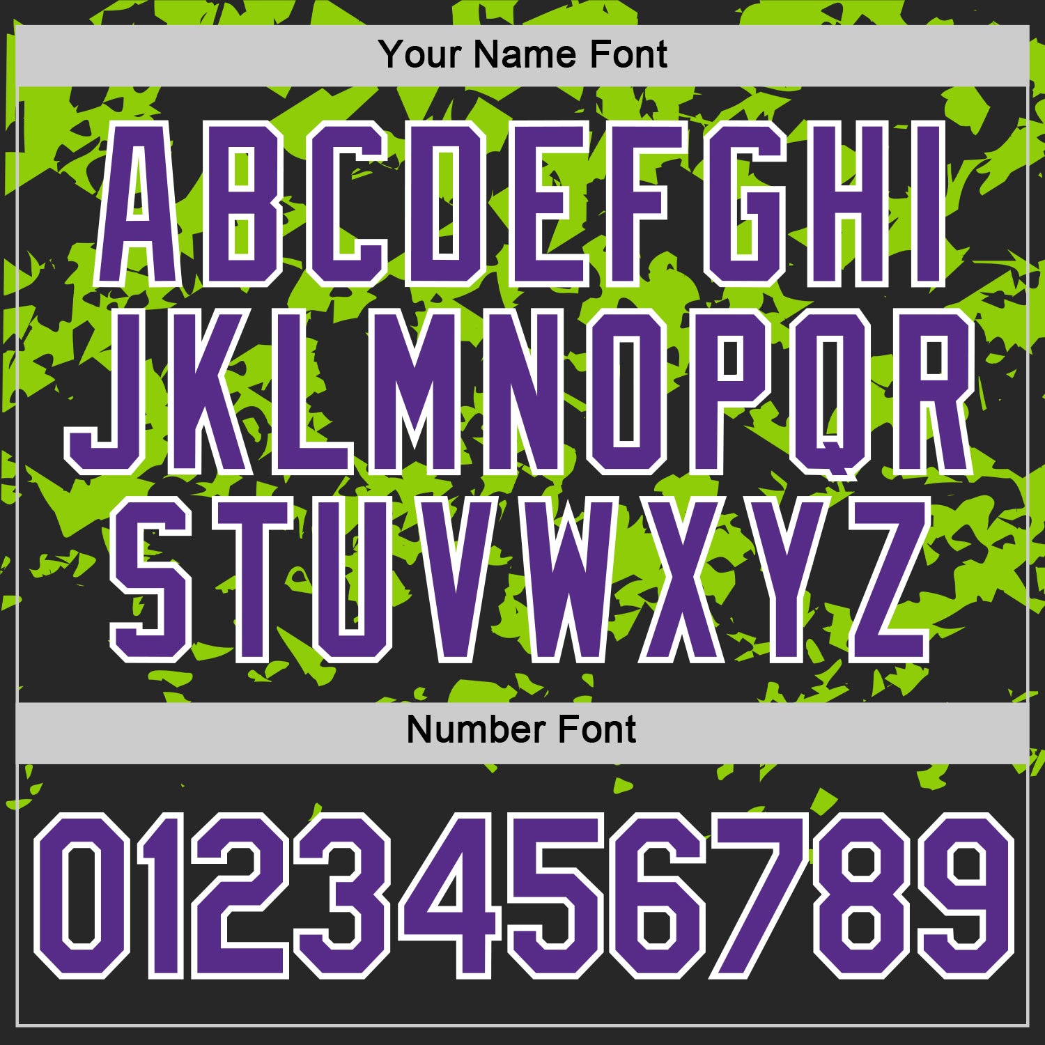 Custom Black Purple-Neon Green 3D Esports Performance T-Shirt view 4
