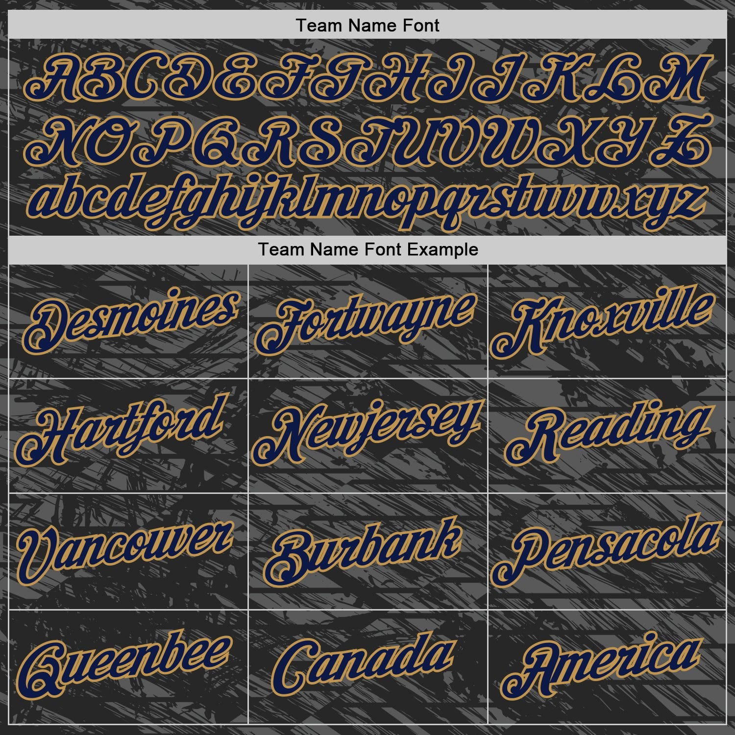Custom Black Navy-Old Gold 3D Esports Performance T-Shirt view 3