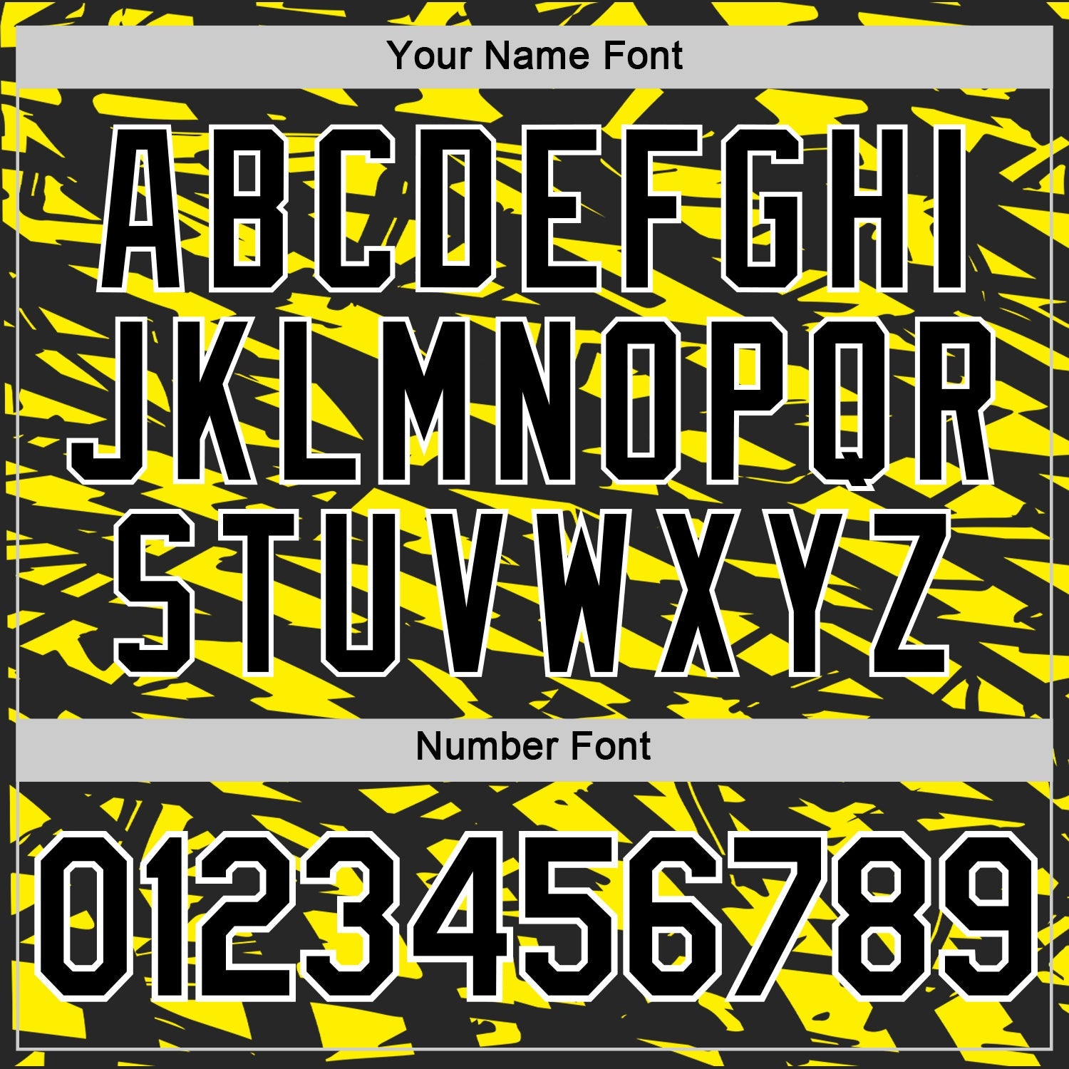 Custom Black Light Yellow-White 3D Esports Performance T-Shirt view 4