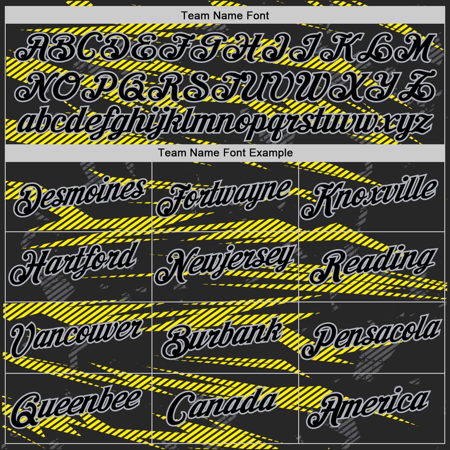 Custom Black Light Yellow-Light Gray 3D Esports Performance T-Shirt view 3