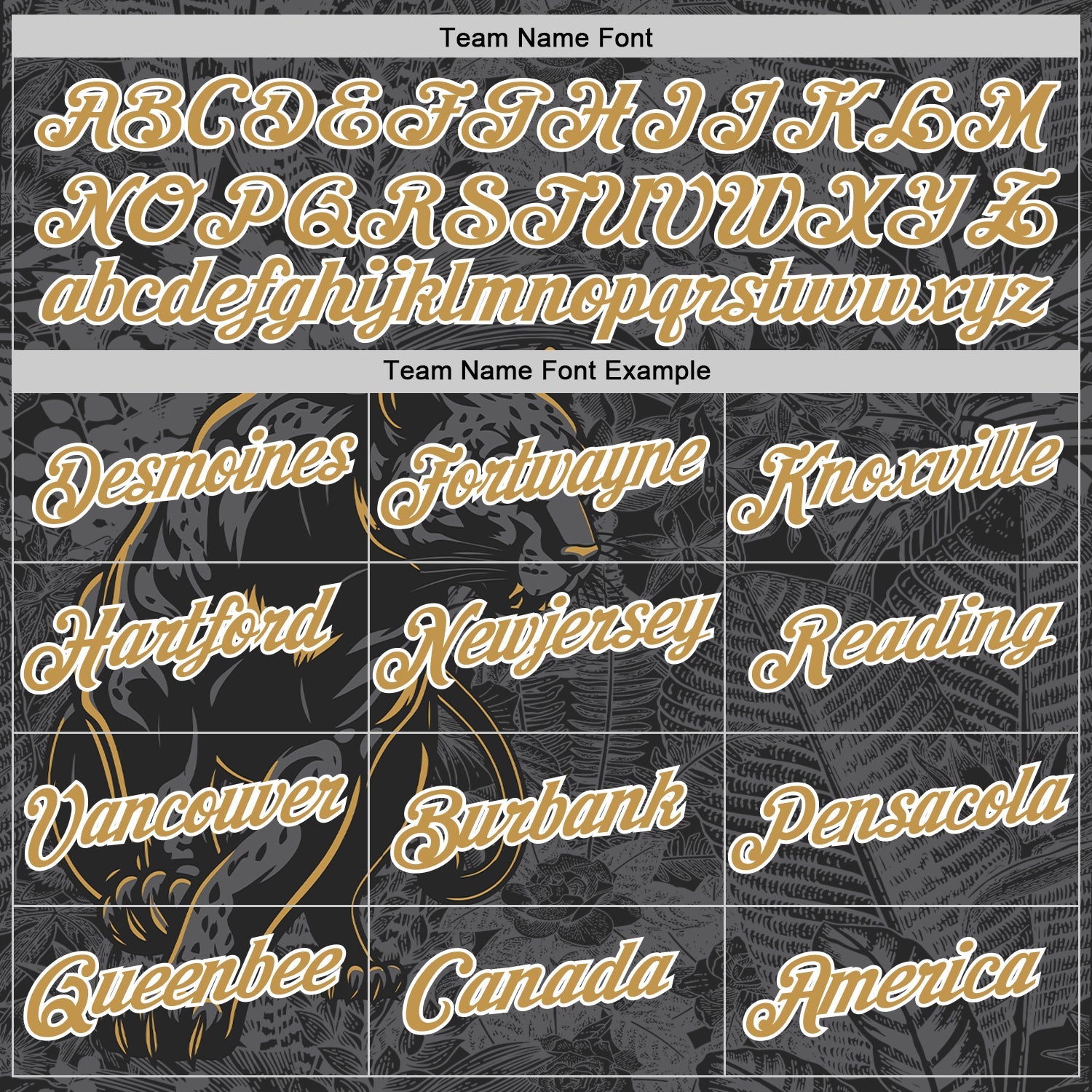 Custom Black Old Gold-Steel Gray 3D Esports Leopard Performance T-Shirt view 3