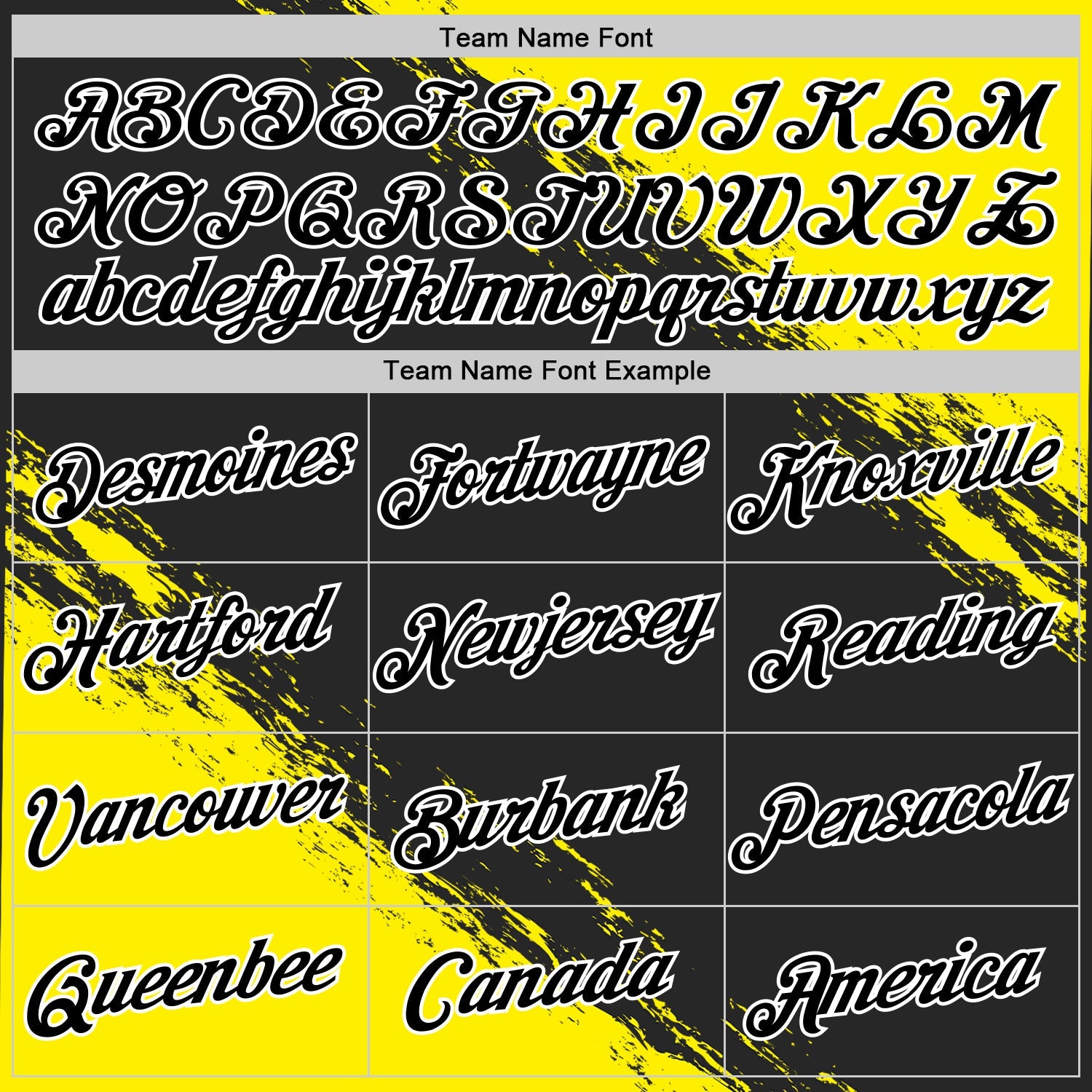 Custom Black Light Yellow-White 3D Esports Performance T-Shirt view 3