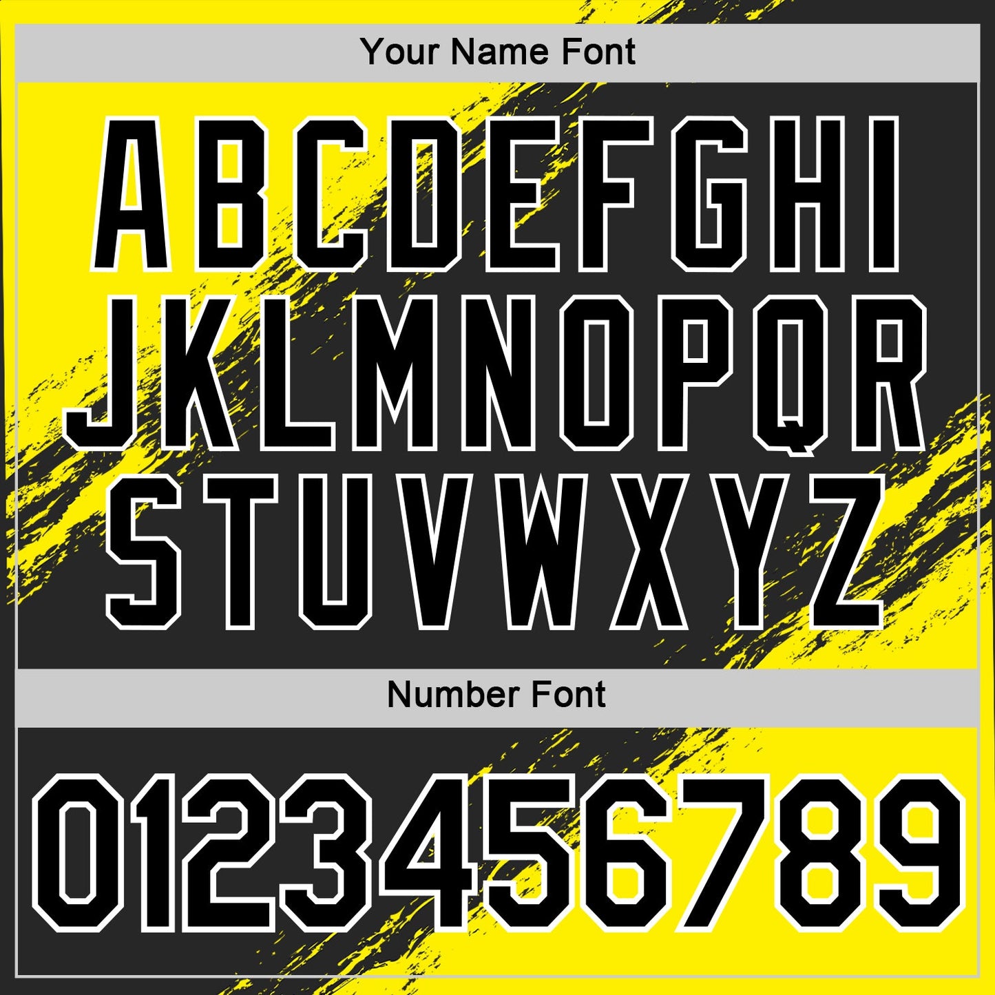 Custom Black Light Yellow-White 3D Esports Performance T-Shirt view 4
