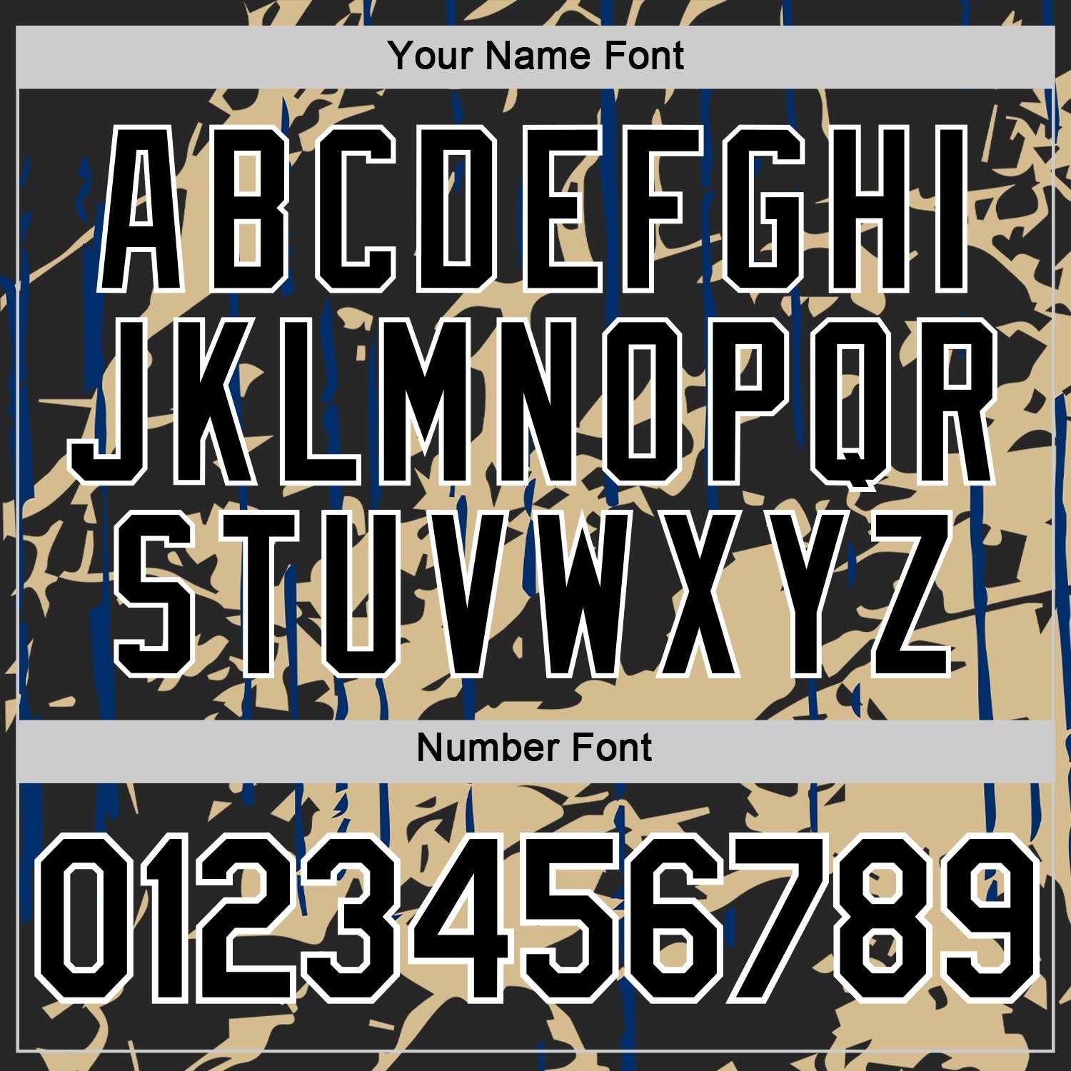 Custom Black Vegas Gold-US Navy Blue 3D Esports Performance T-Shirt view 4