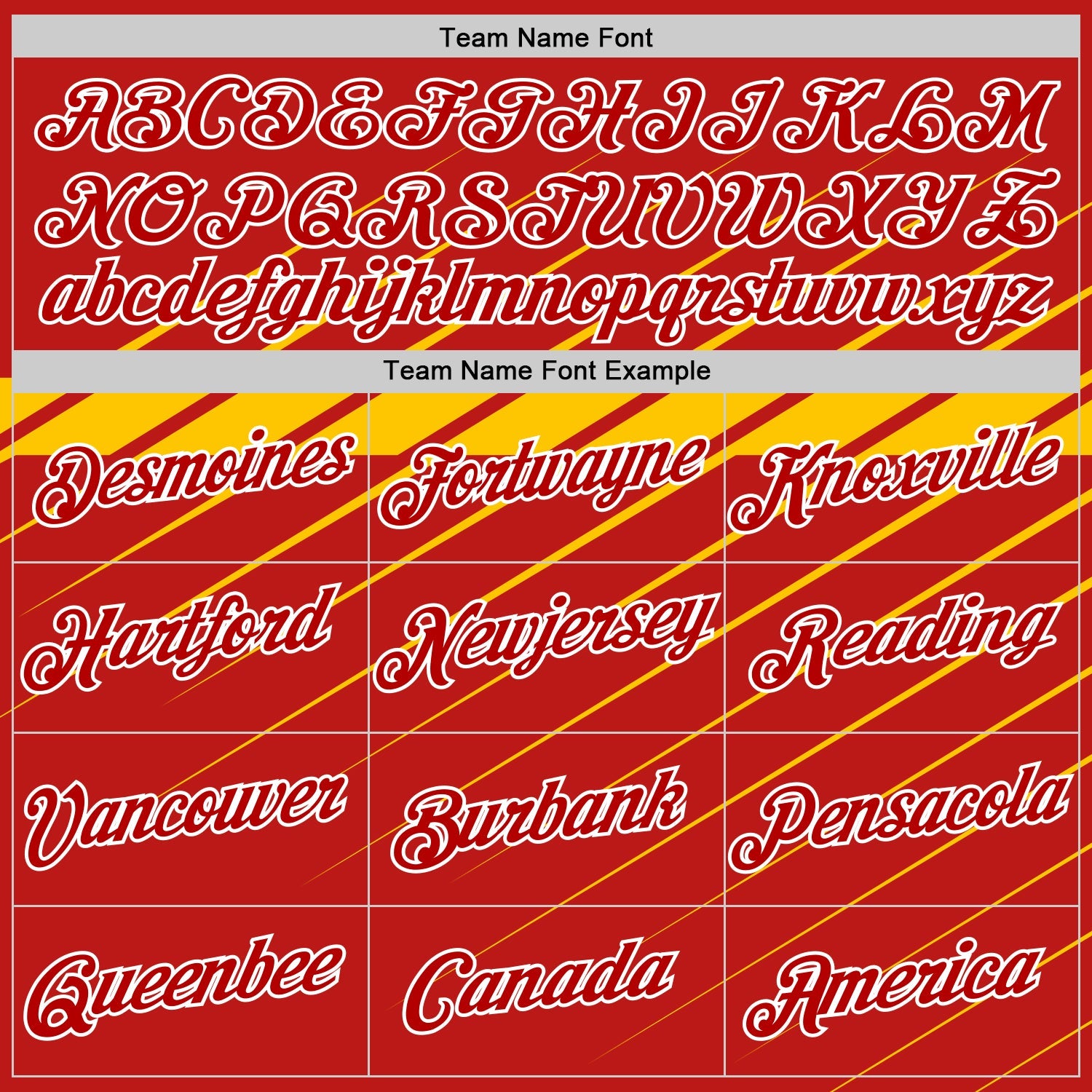 Custom Red Yellow-White 3D Esports Performance T-Shirt view 3