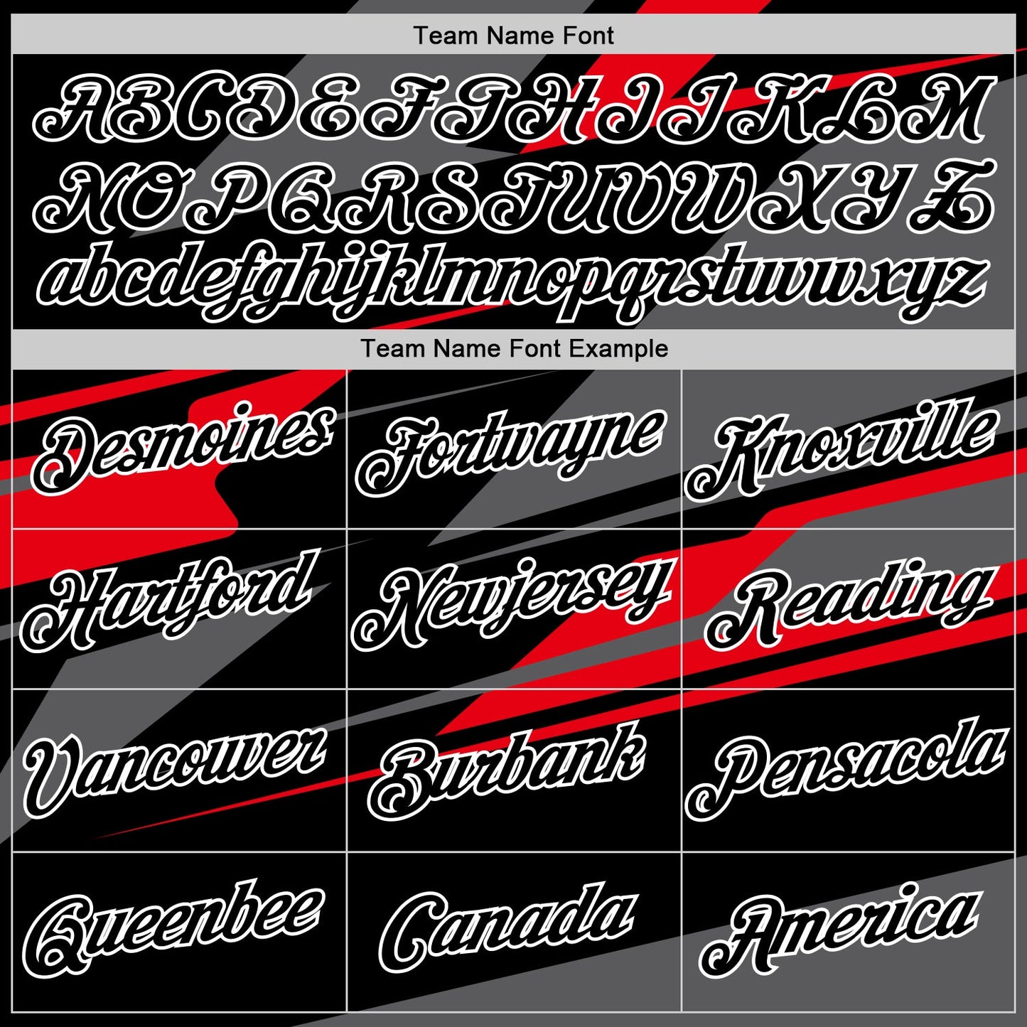 Custom Black Steel Gray-Fire Red 3D Esports Performance T-Shirt view 3