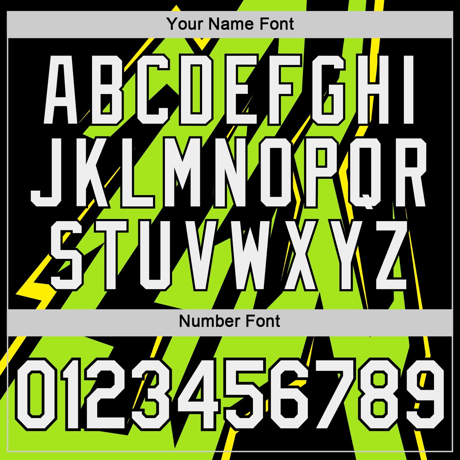 Custom Black Neon Green-Light Yellow 3D Esports Performance T-Shirt view 4
