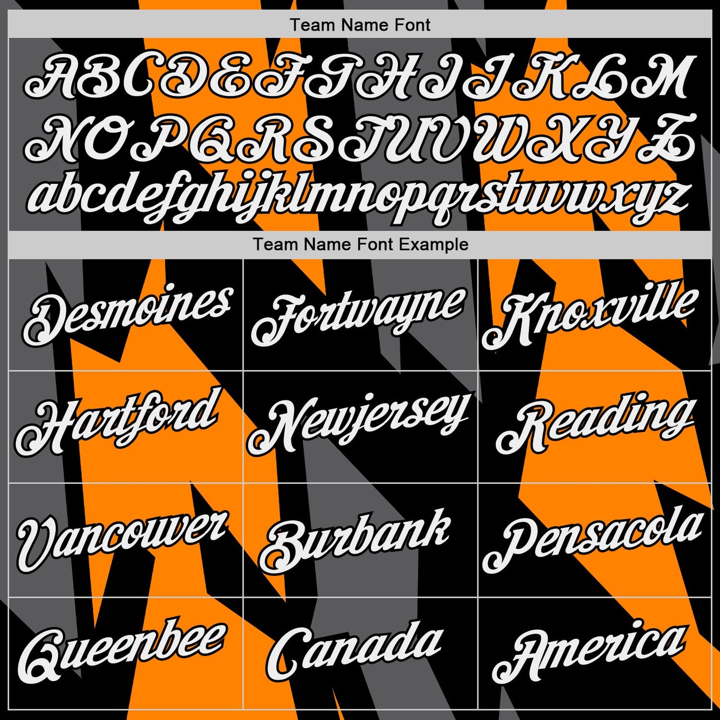 Custom Black Bay Orange-Steel Gray 3D Esports Performance T-Shirt view 3