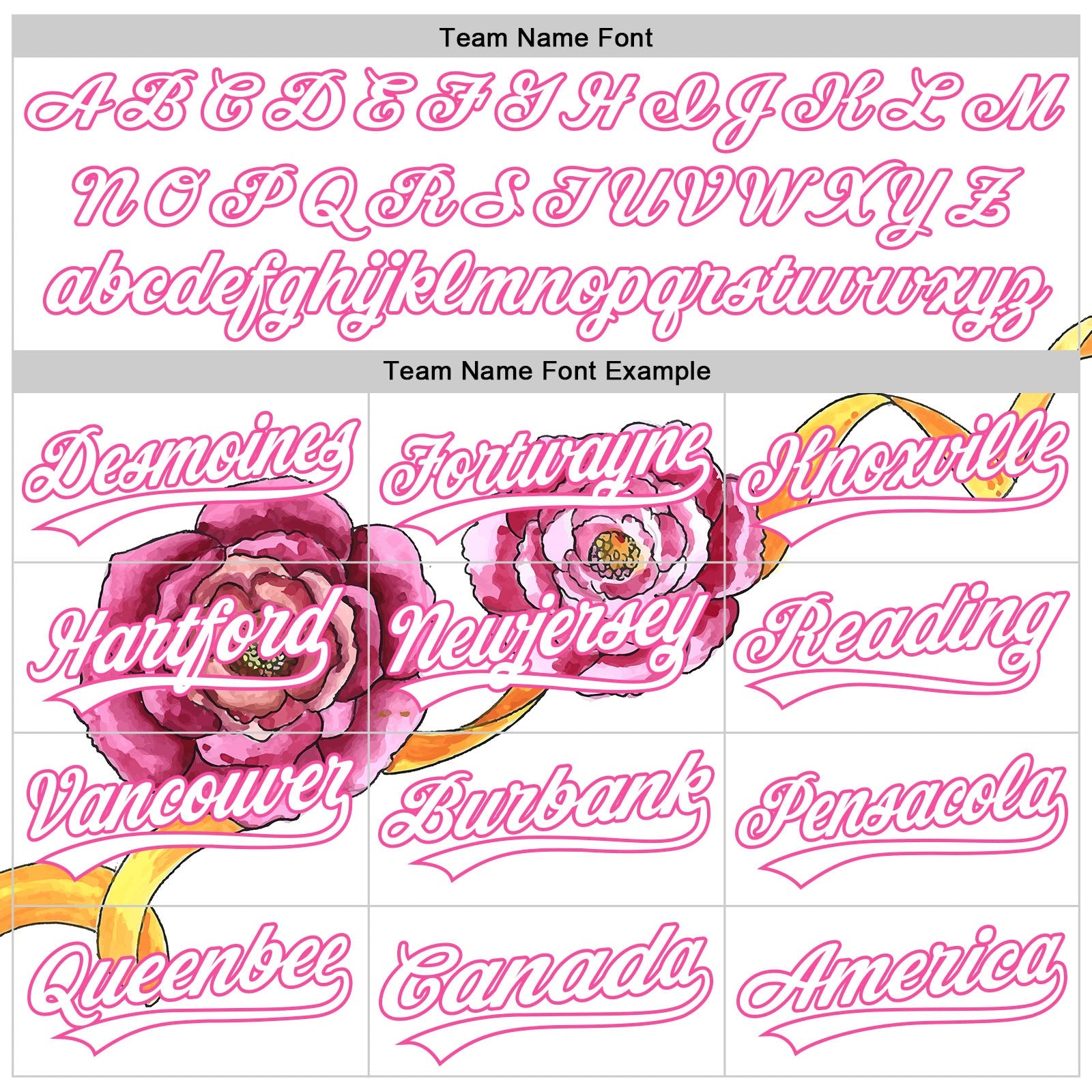 Custom White Pink 3D Pattern Design Mother's Day Flower Authentic Baseball Jersey view 4