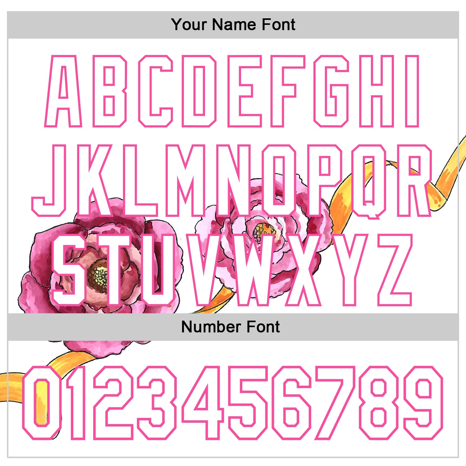 Custom White Pink 3D Pattern Design Mother's Day Flower Authentic Baseball Jersey view 5