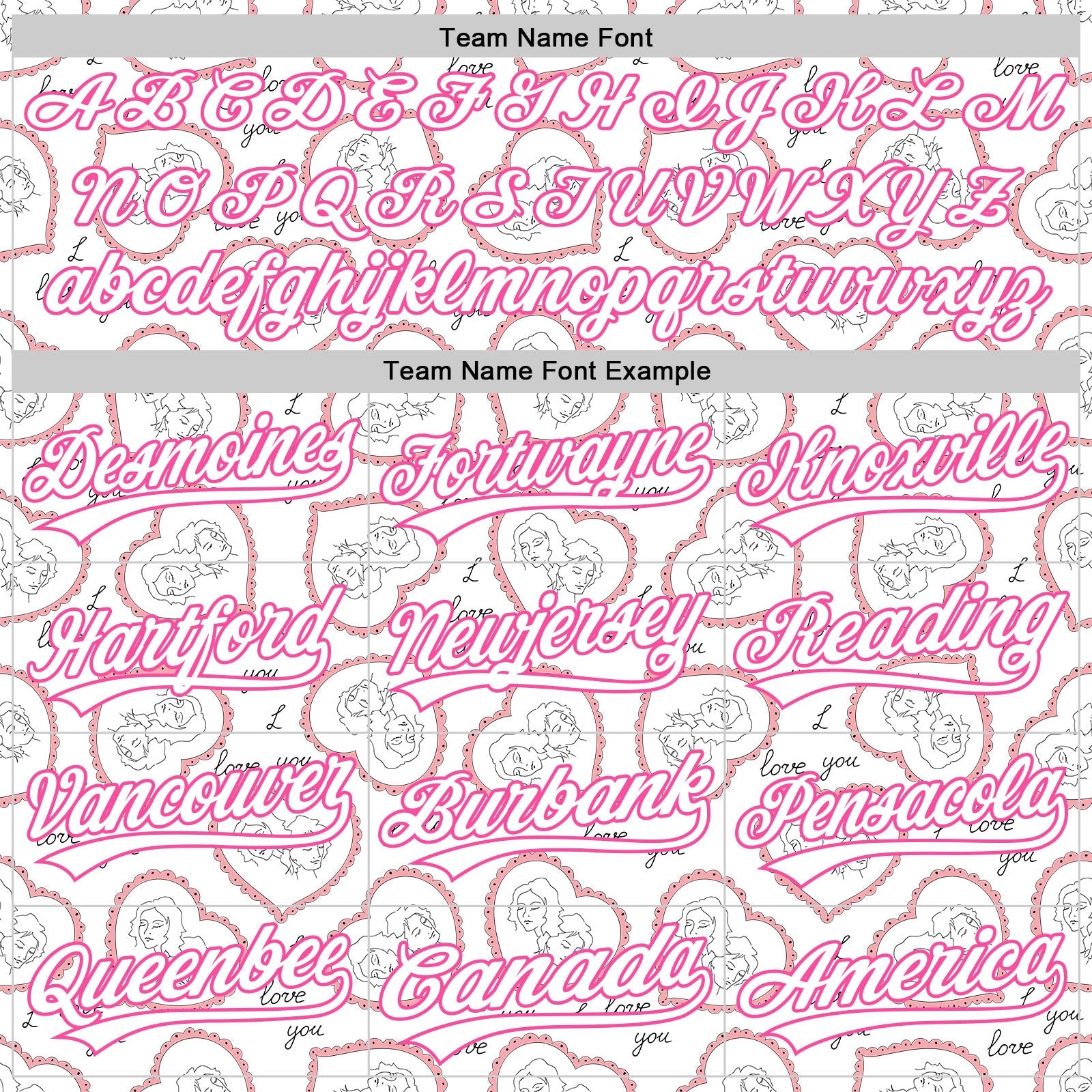 Custom White Pink 3D Pattern Design Mother's Day Love Authentic Baseball Jersey view 4