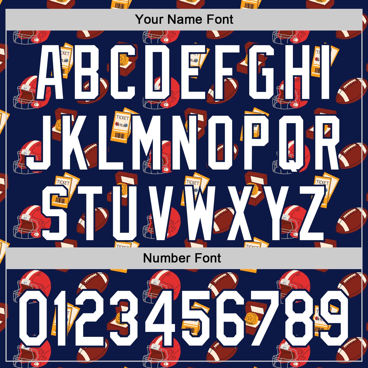 Custom Navy White Comic Doodle Ballgame 3D Pattern Design Authentic Baseball Jersey view 5