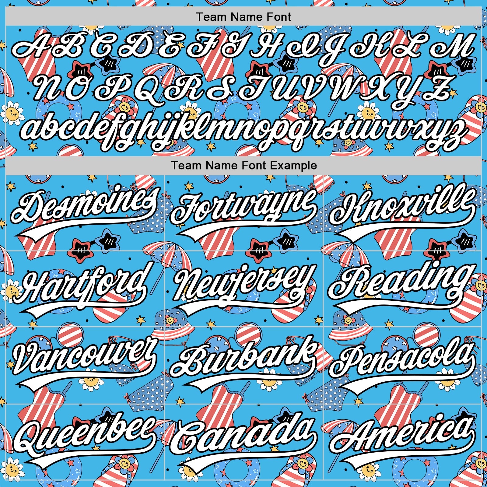 Custom Sky Blue White-Black 3D Hawaii Beach Authentic Baseball Jersey view 4