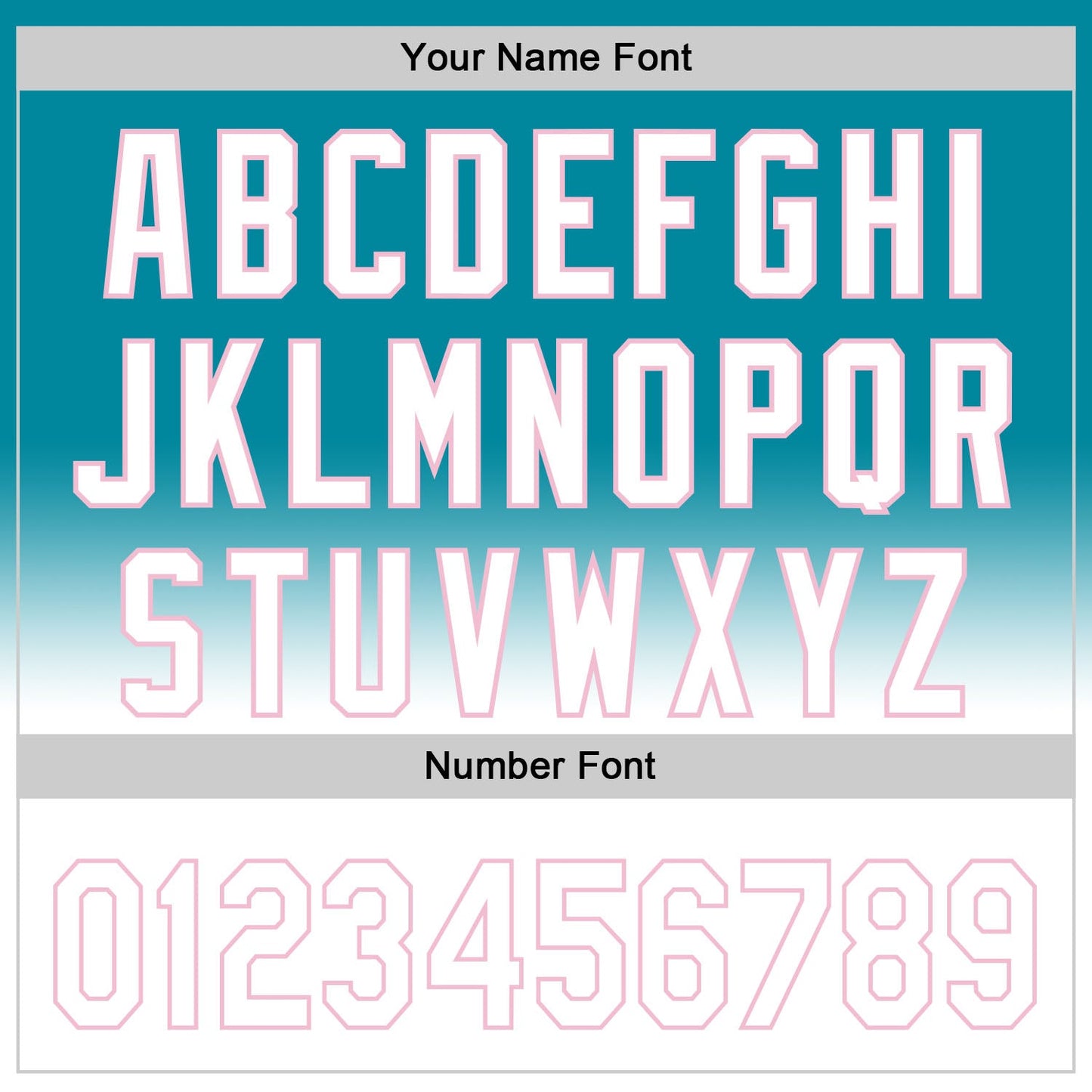 Custom Teal White-Light Pink 3D Pattern Design Gradient Mother's Day Love And Flower Authentic Baseball Jersey view 4