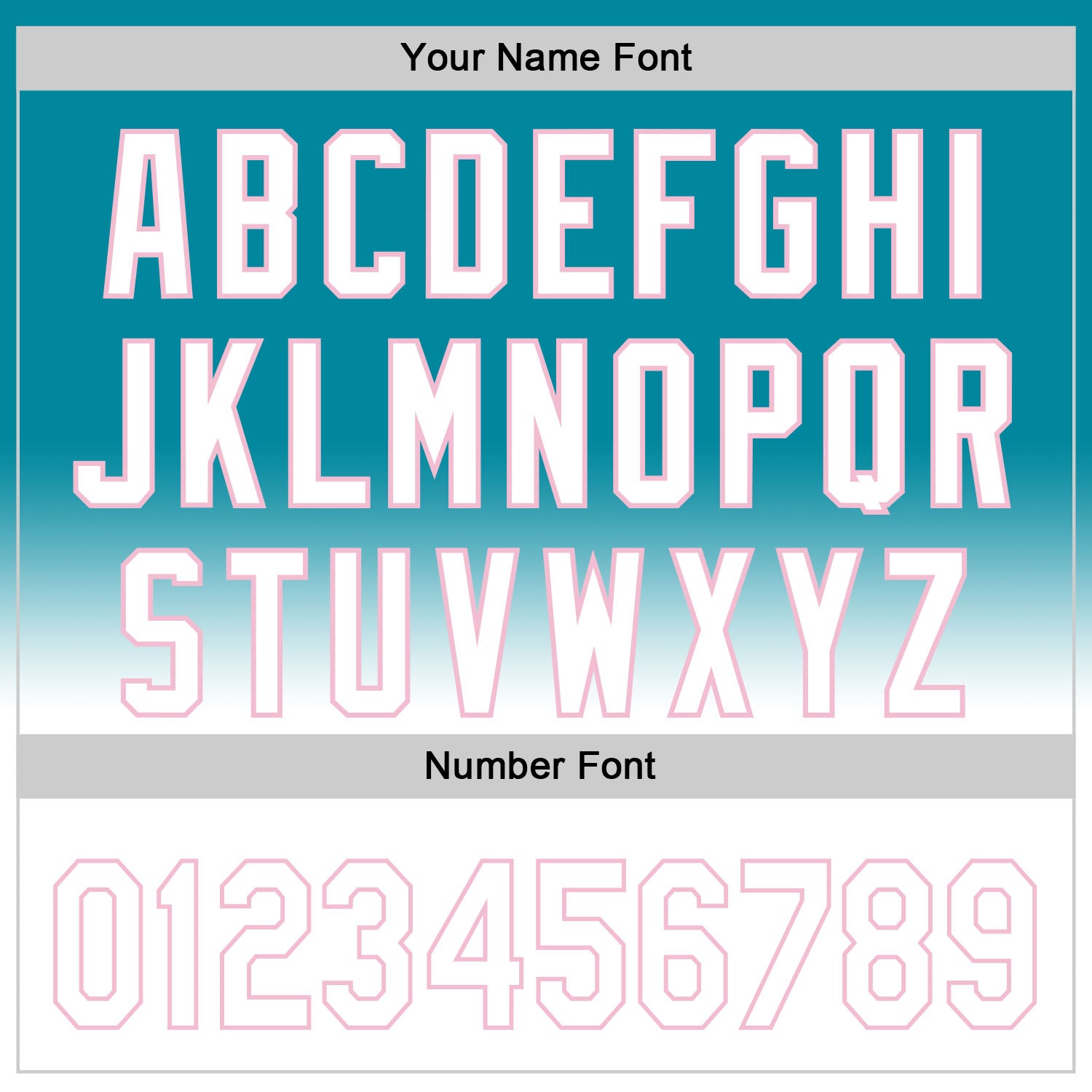 Custom Teal White-Light Pink 3D Pattern Design Gradient Mother's Day Love And Flower Authentic Baseball Jersey view 4