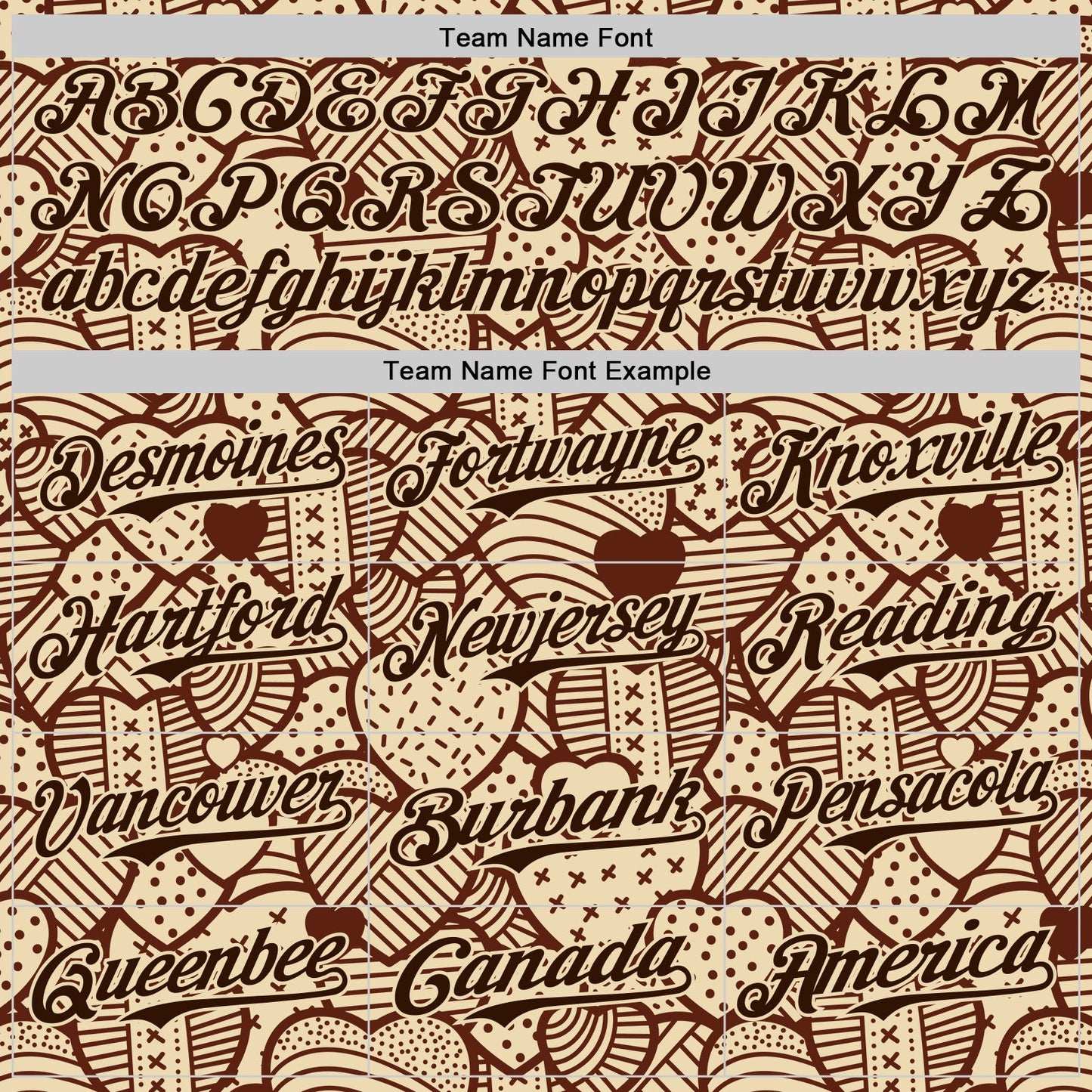 Custom Cream Brown 3D Pattern Design Foodie Food Snack Heart Chocolate Authentic Baseball Jersey view 4