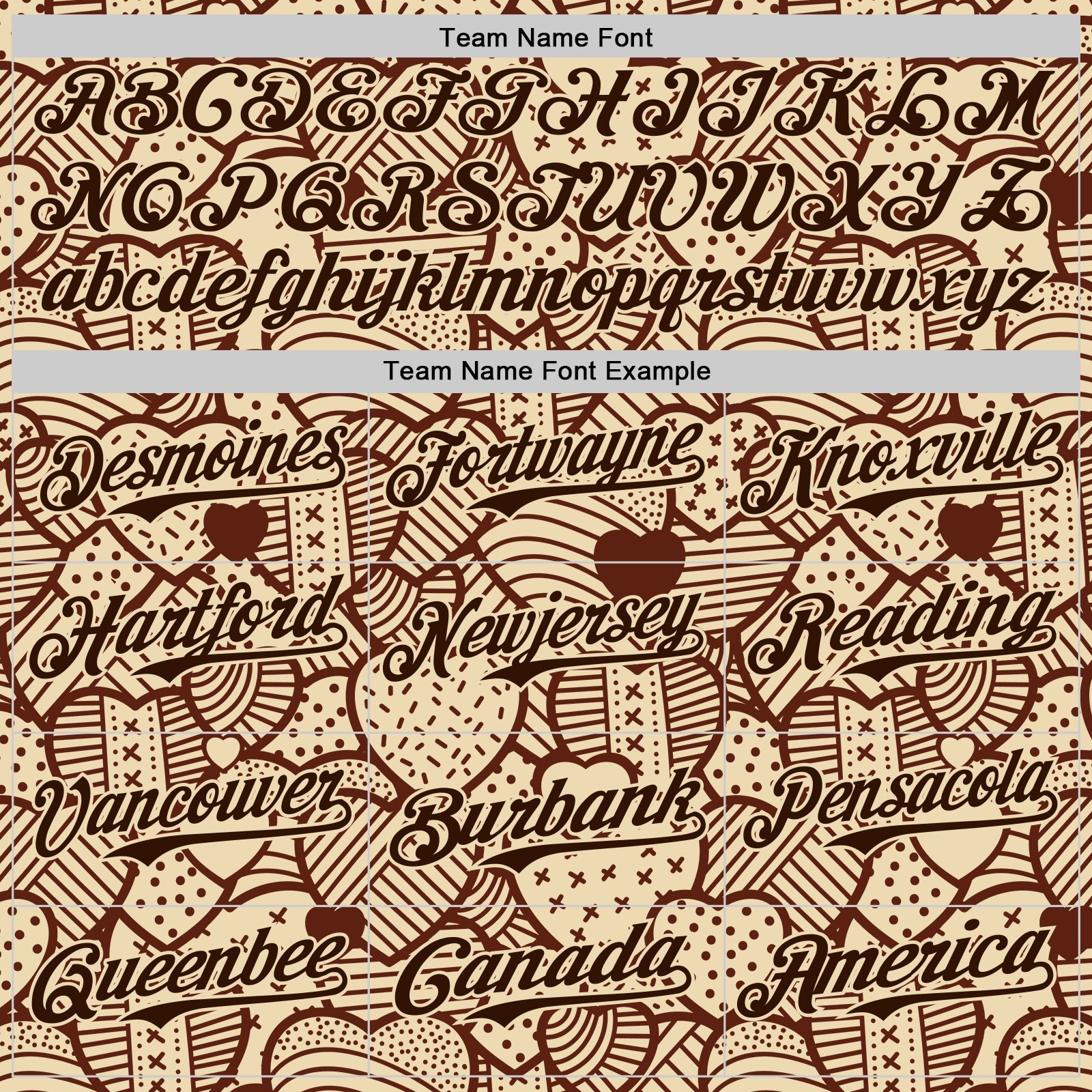 Custom Cream Brown 3D Pattern Design Foodie Food Snack Heart Chocolate Authentic Baseball Jersey view 4