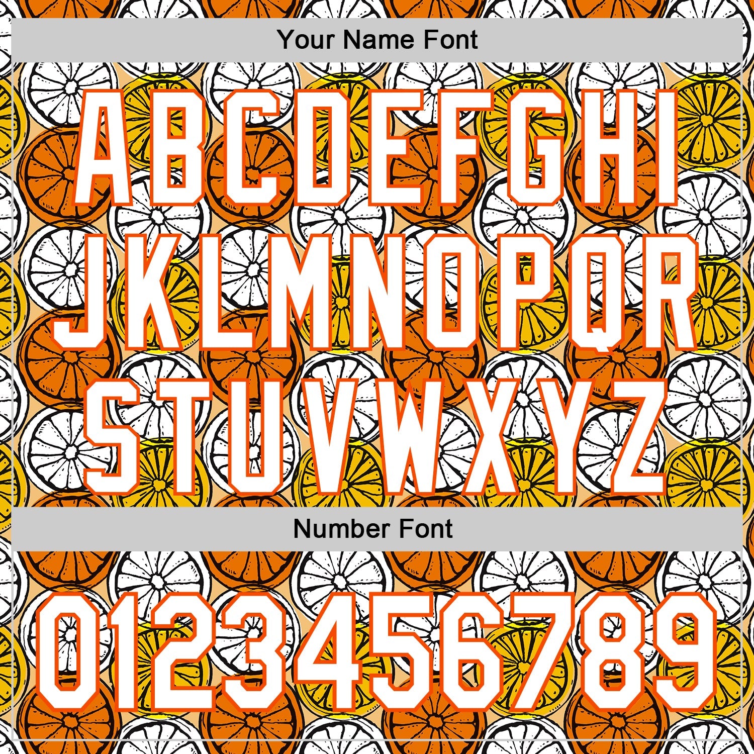 Custom Gold White-Orange 3D Pattern Design Foodie Food Fruit Orange Authentic Baseball Jersey view 5