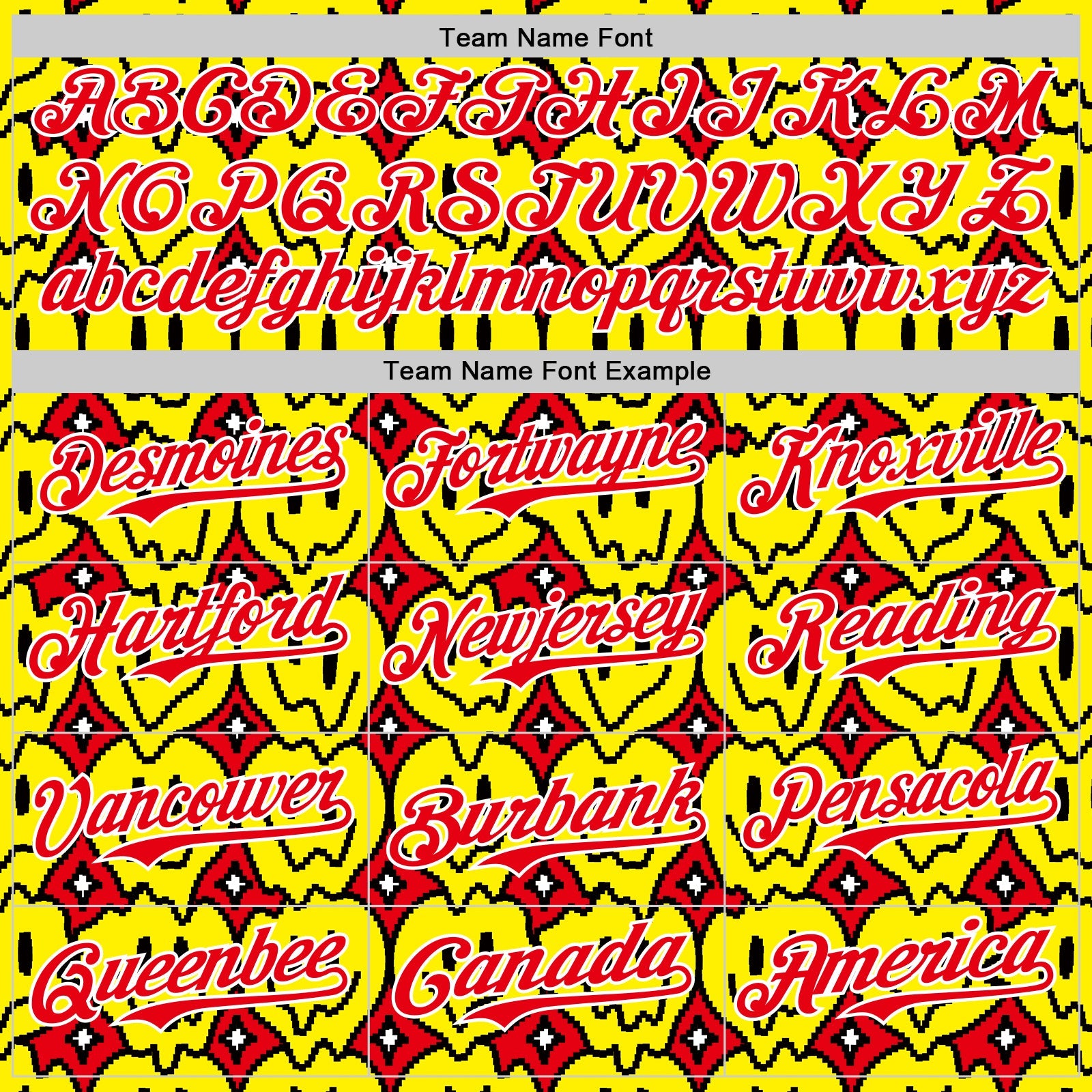 Custom Fire Red White 3D Pattern Design Funny Cartoon Emoji Smile Face Authentic Baseball Jersey view 4