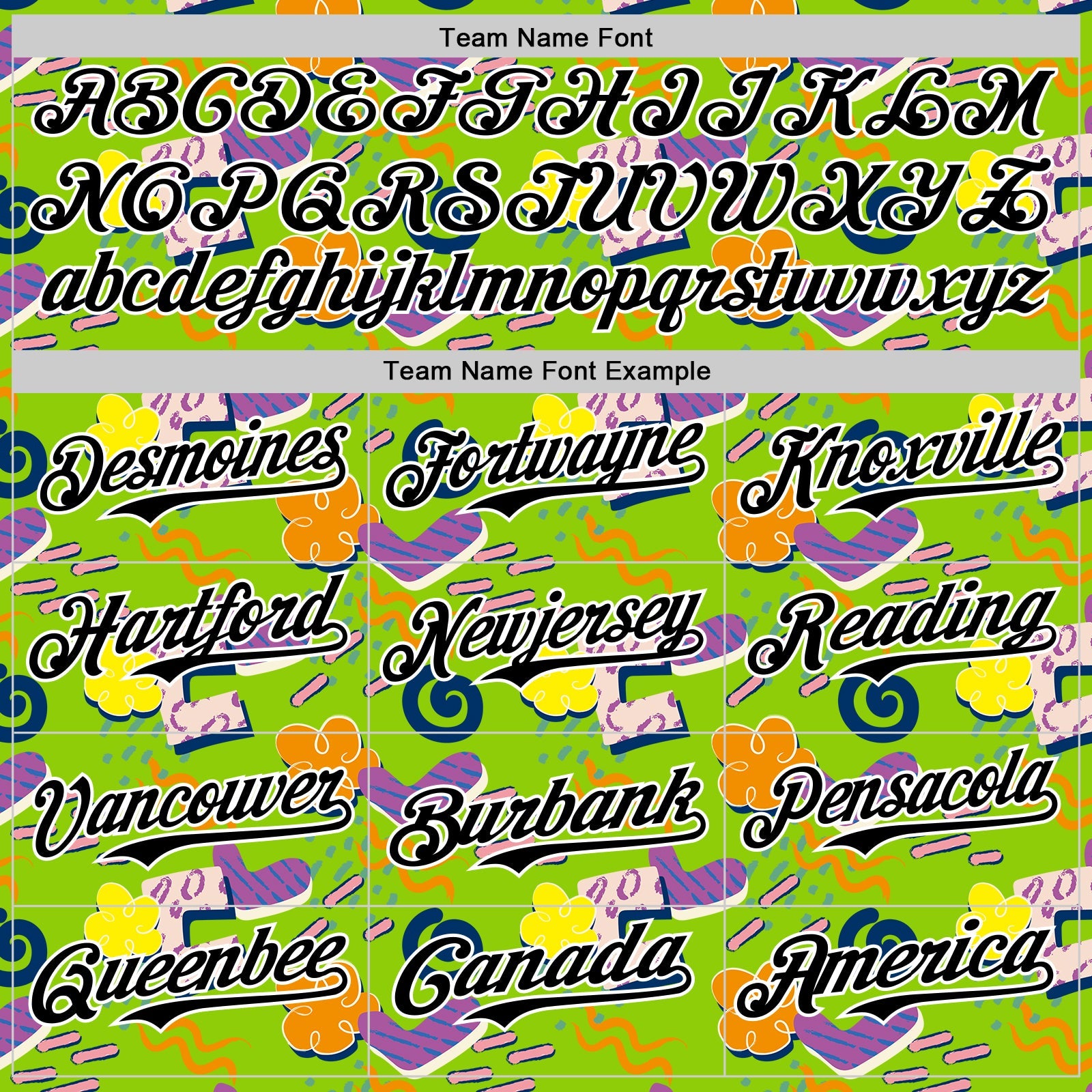 Custom Neon Green Black-White 3D Pattern Design Funny Cartoon Cloud Rain Authentic Baseball Jersey view 4