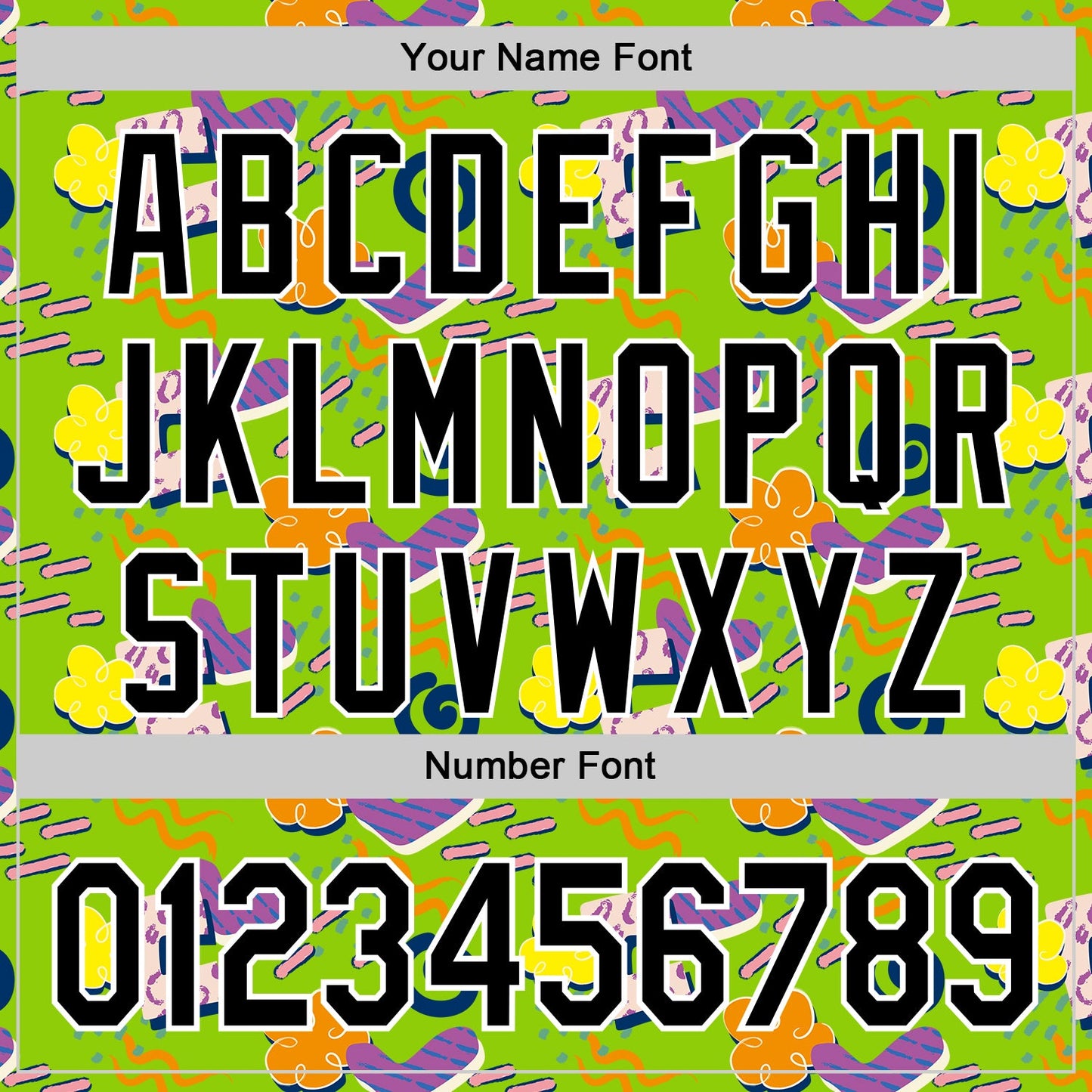 Custom Neon Green Black-White 3D Pattern Design Funny Cartoon Cloud Rain Authentic Baseball Jersey view 5