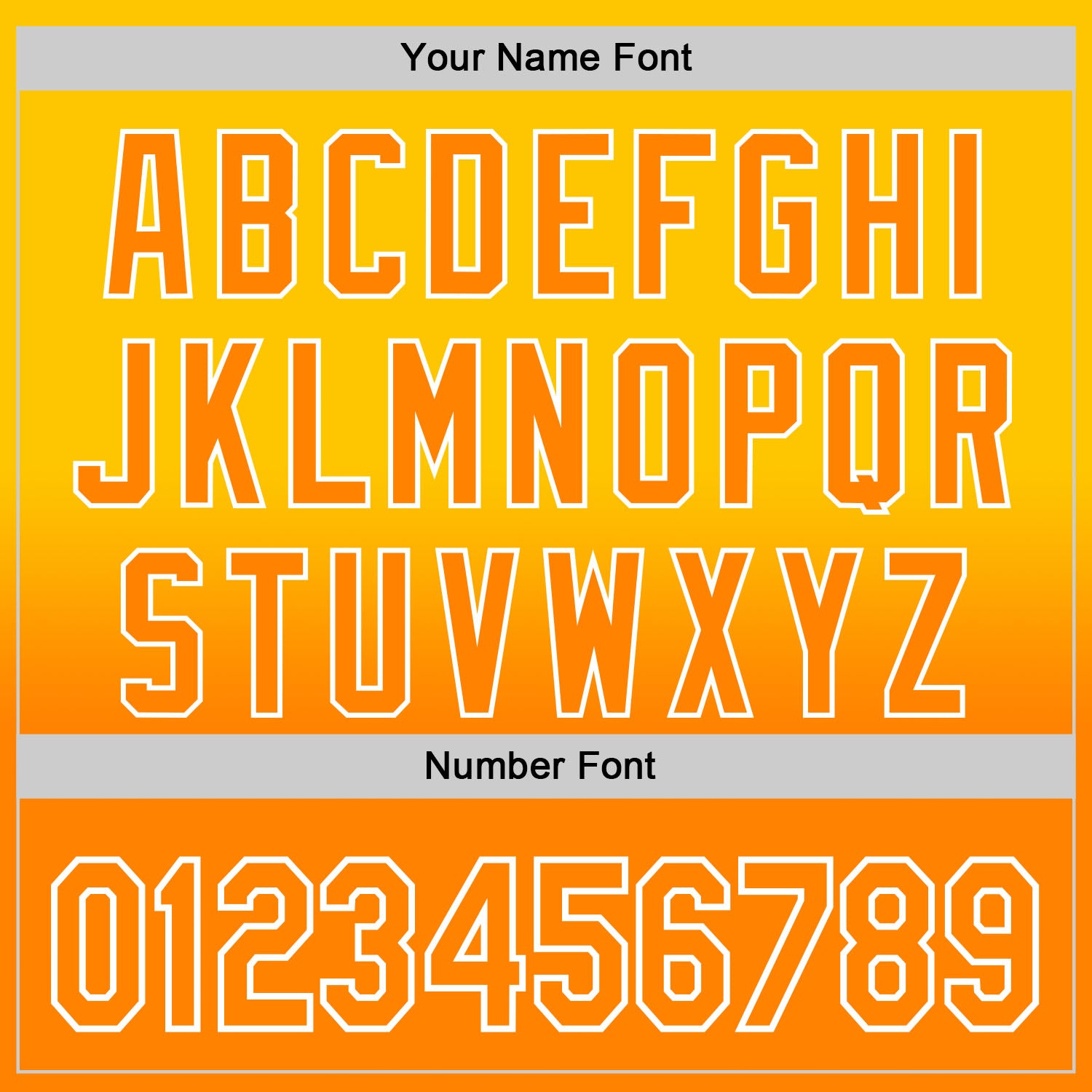 Custom Yellow Bay Orange-White 3D Pattern Design Father's Day Family Love Fade Authentic Baseball Jersey view 5
