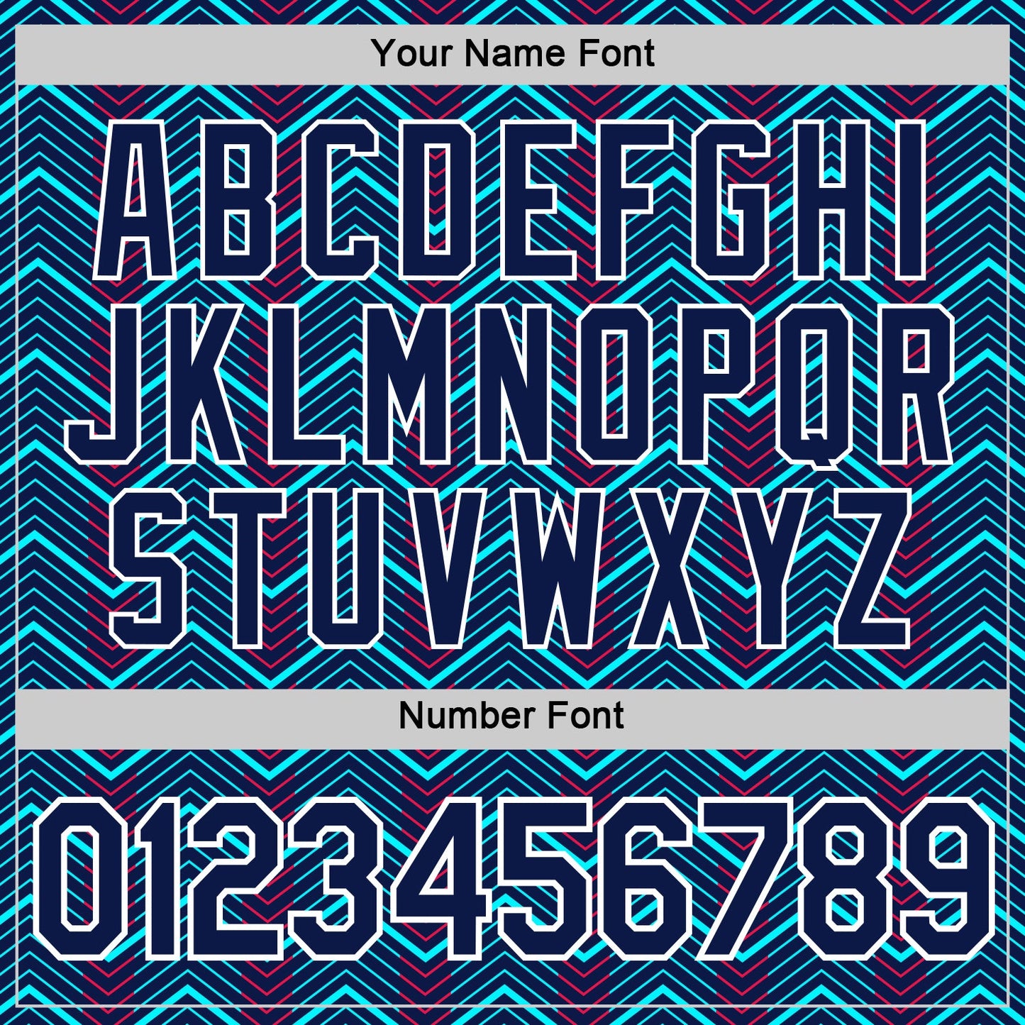 Custom Navy Ice Blue-Red 3D Esports Performance T-Shirt view 4
