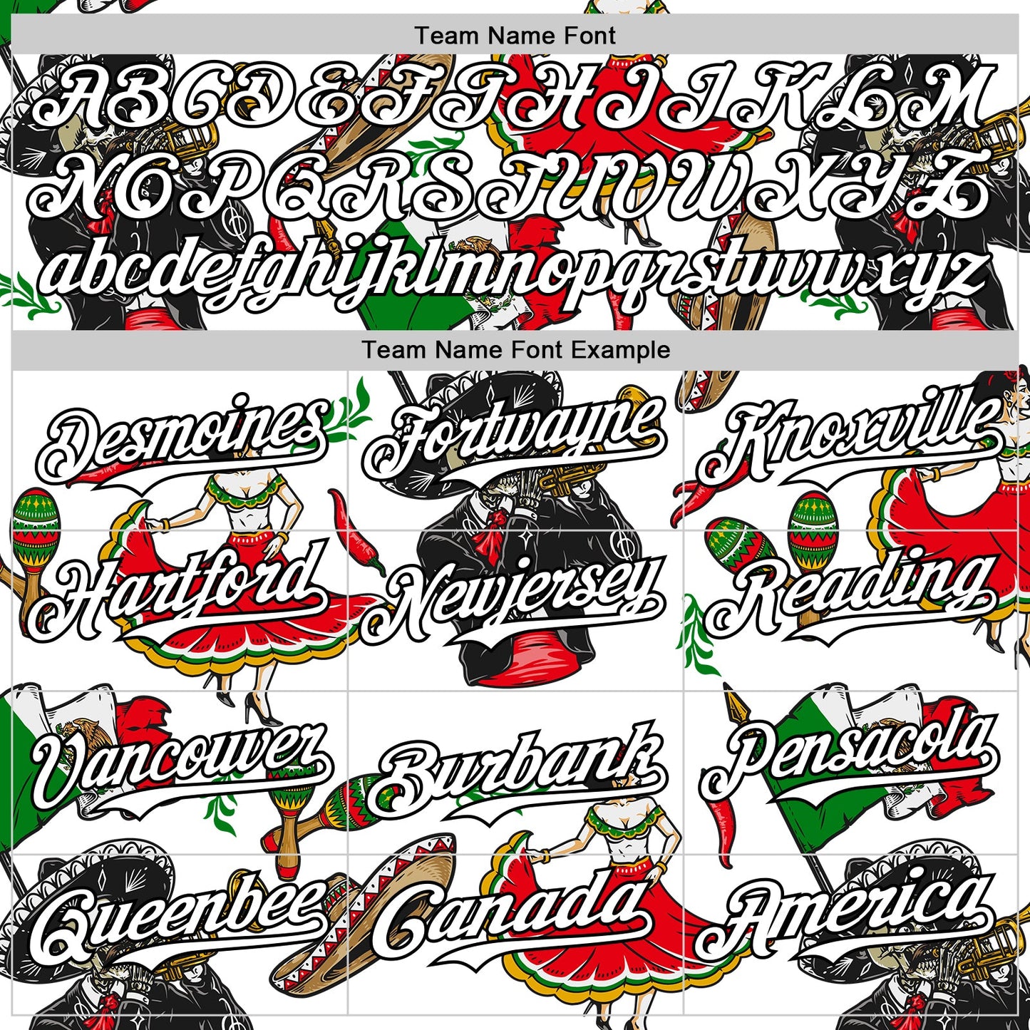 Custom White Black 3D Mexican Festival Skull Cinco de Mayo Authentic Baseball Jersey view 4