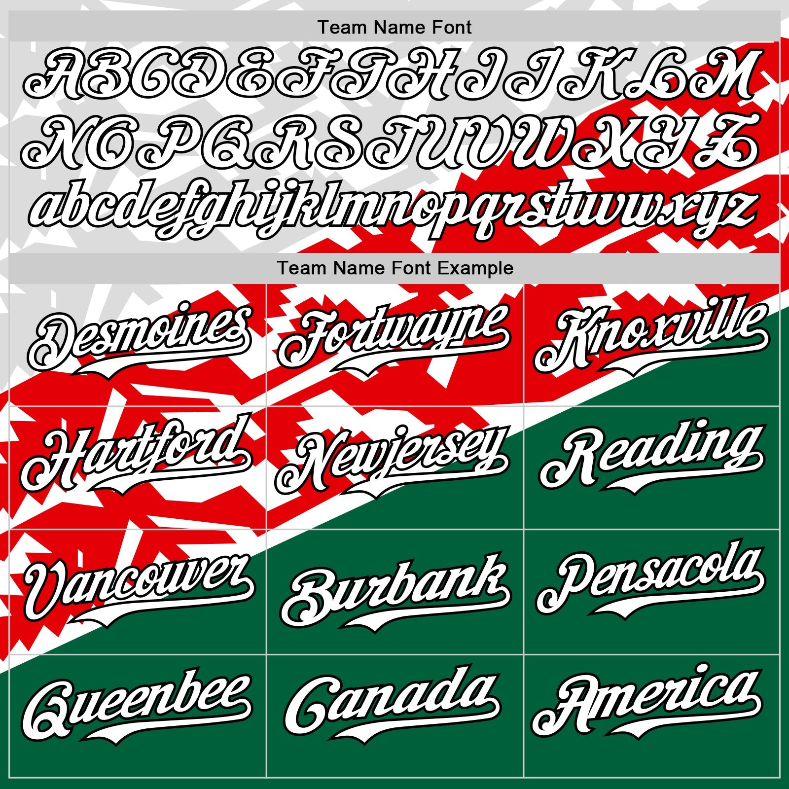 Custom White Red Kelly Green-Black 3D Mexico Authentic Baseball Jersey view 4