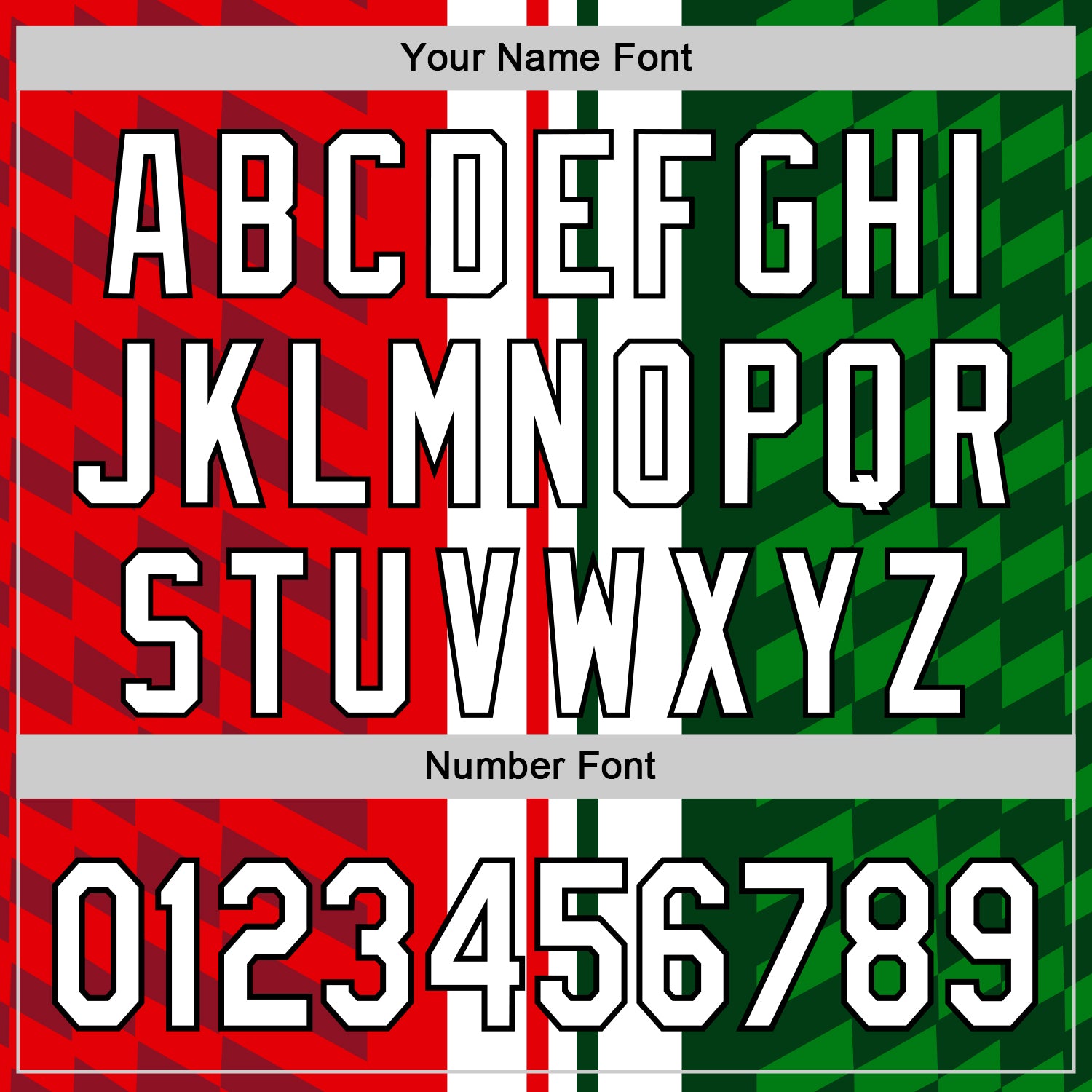Custom White Red Green-Black 3D Mexico Authentic Baseball Jersey view 5