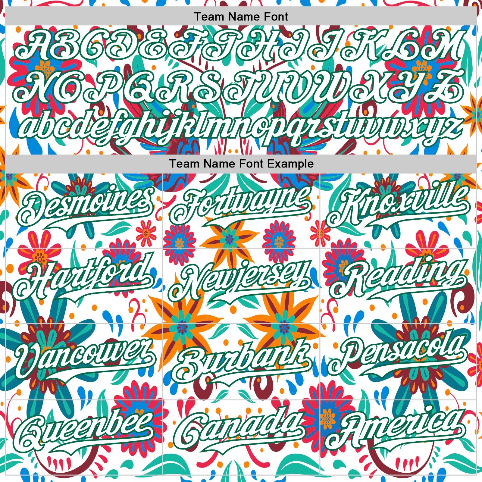 Custom White Kelly Green 3D Mexican Festival Flower Cinco de Mayo Authentic Baseball Jersey view 4