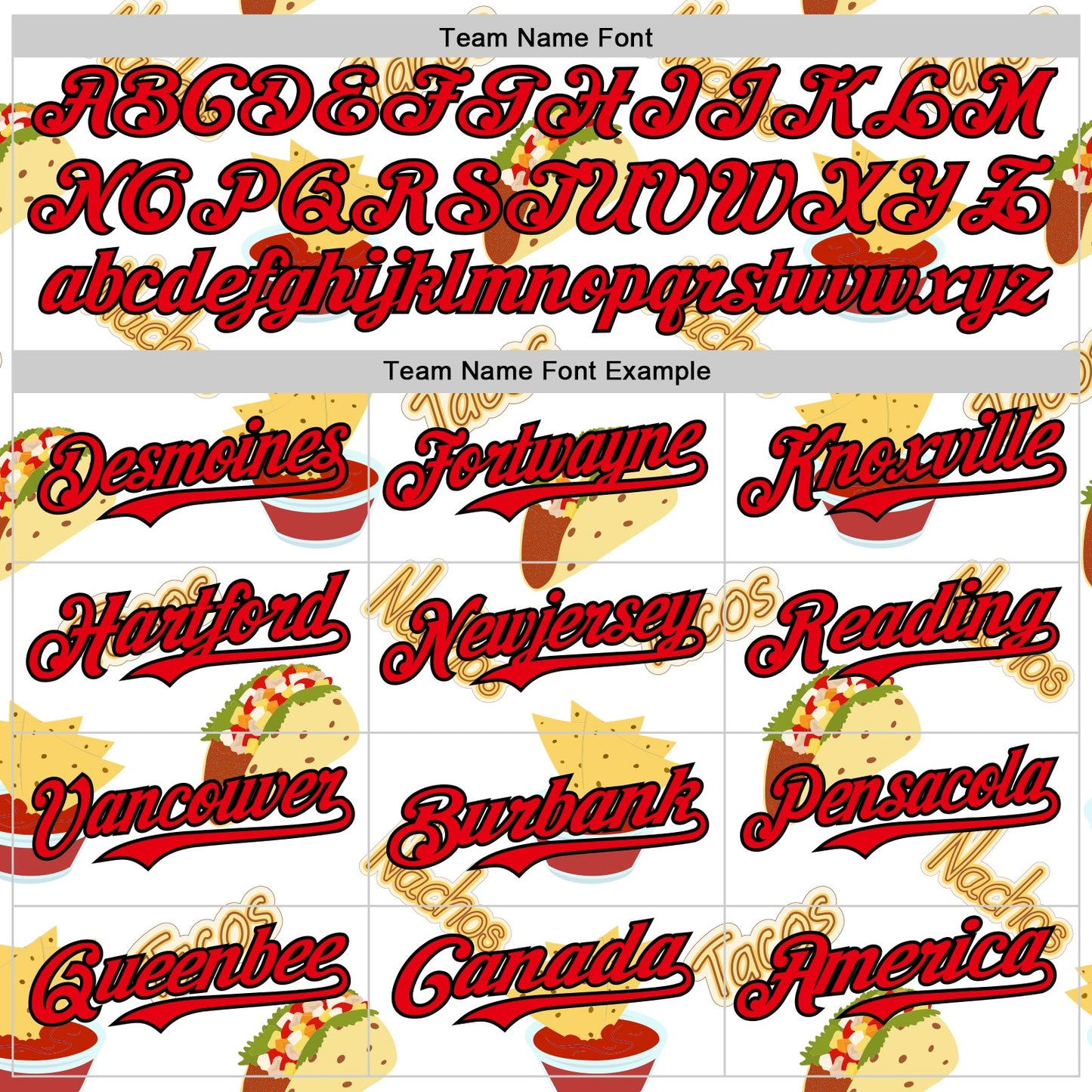 Custom White Fire Red-Black 3D Mexican Festival Taco Cinco de Mayo Authentic Baseball Jersey view 4