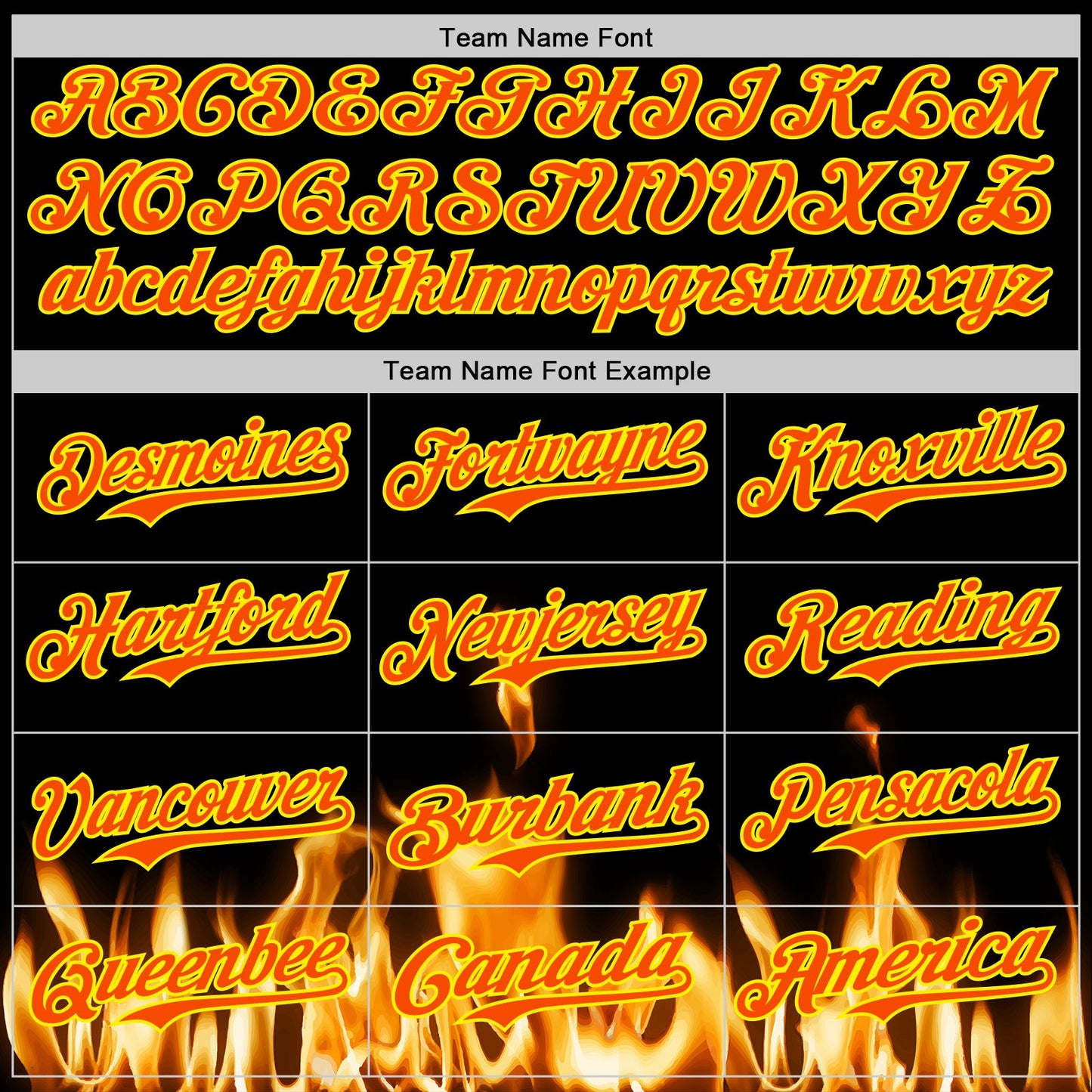 Custom Black Orange-Light Yellow 3D Flame Skull Authentic Baseball Jersey view 4