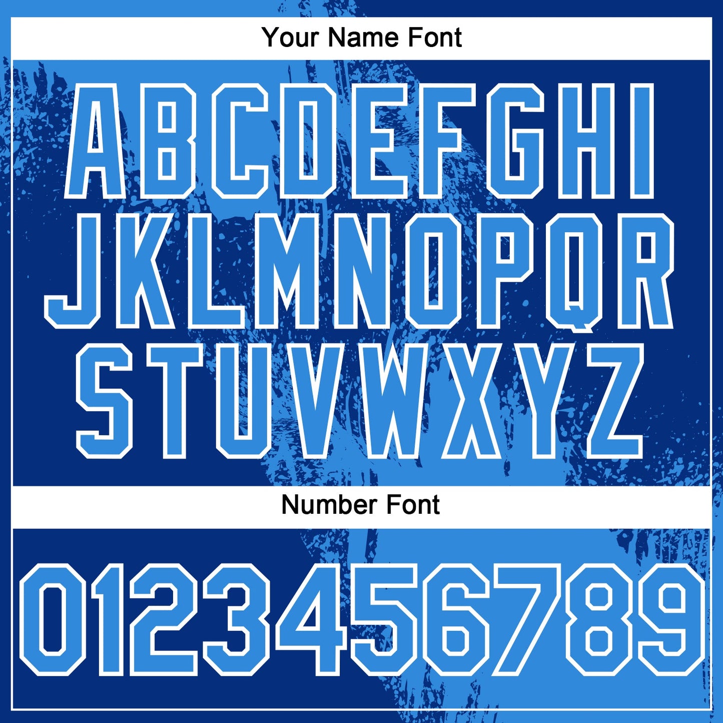 Custom Electric Blue Royal-White 3D Pattern Design Abstract Brush Stroke Authentic Baseball Jersey view 5