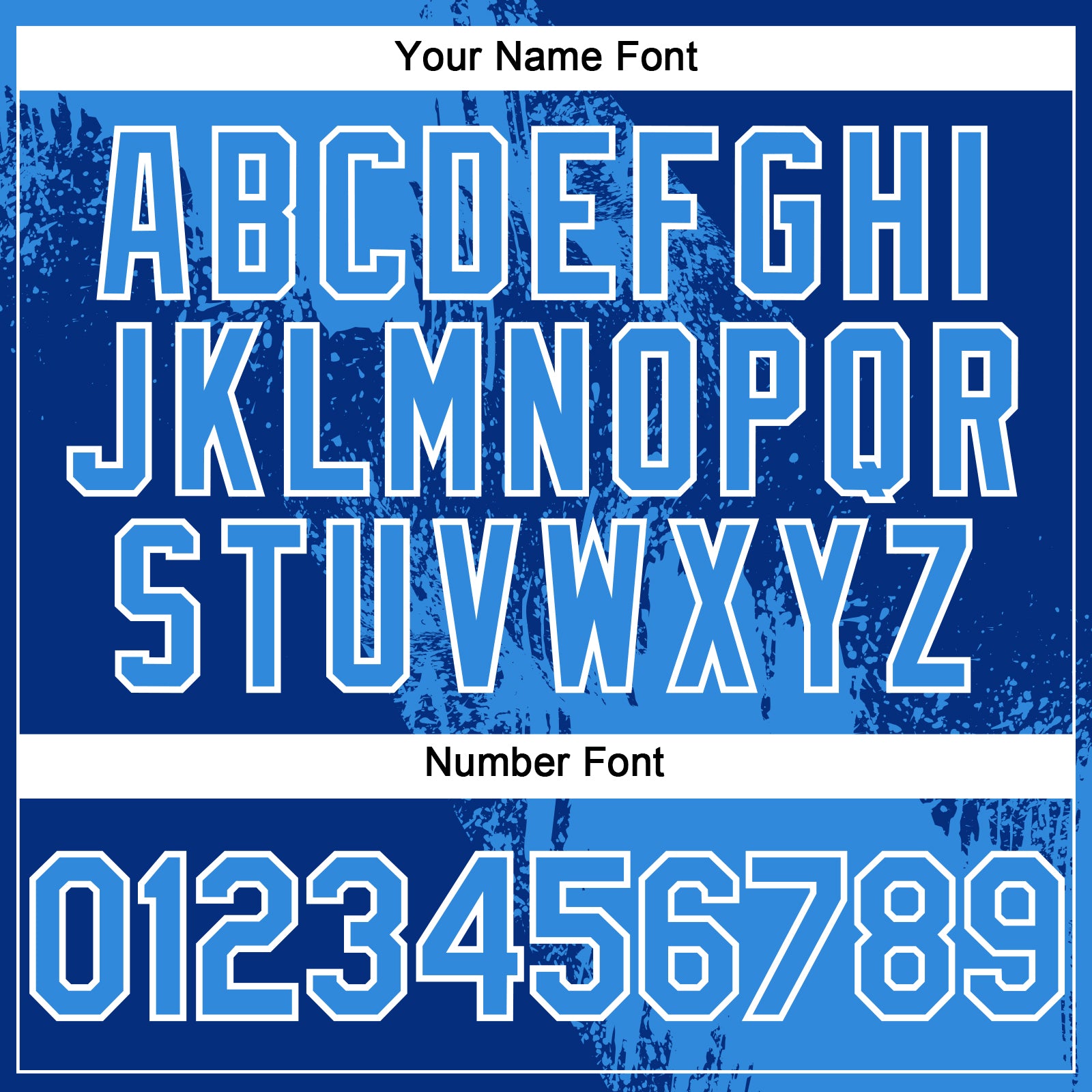 Custom Electric Blue Royal-White 3D Pattern Design Abstract Brush Stroke Authentic Baseball Jersey view 5