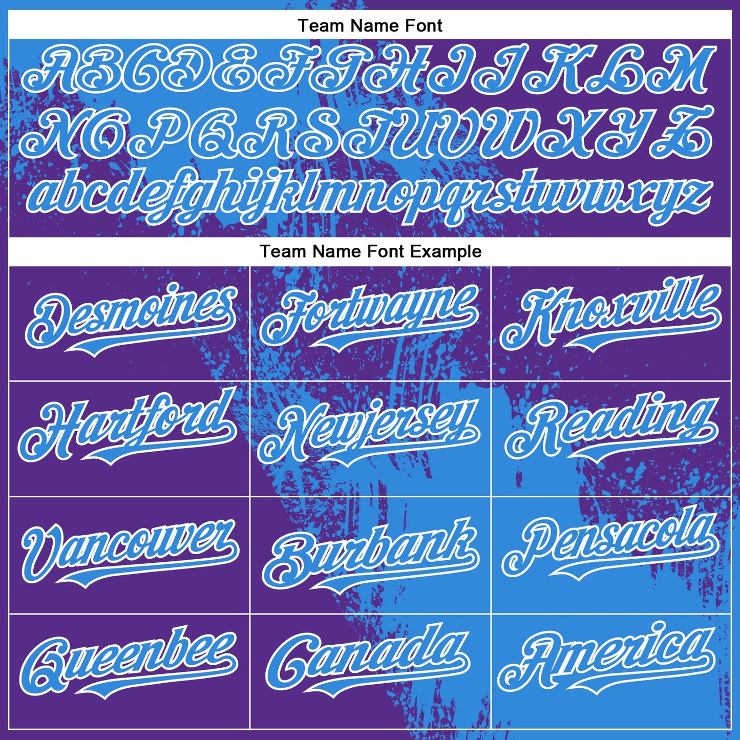 Custom Electric Blue Purple-White 3D Pattern Design Abstract Brush Stroke Authentic Baseball Jersey view 4