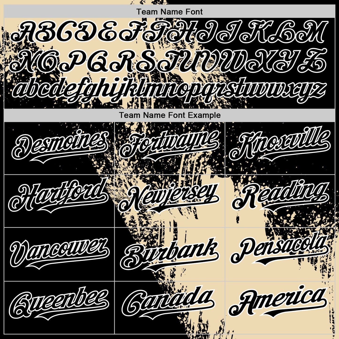 Custom Cream Black-White 3D Pattern Design Abstract Brush Stroke Authentic Baseball Jersey view 4