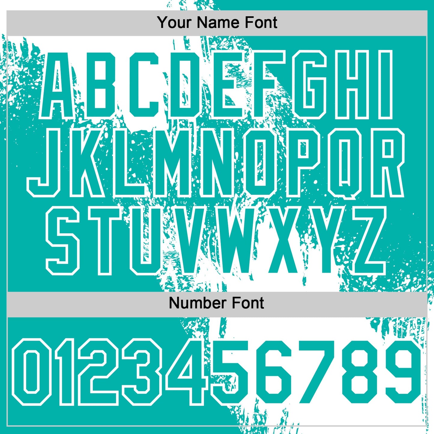 Custom White Aqua 3D Pattern Design Abstract Brush Stroke Authentic Baseball Jersey view 5