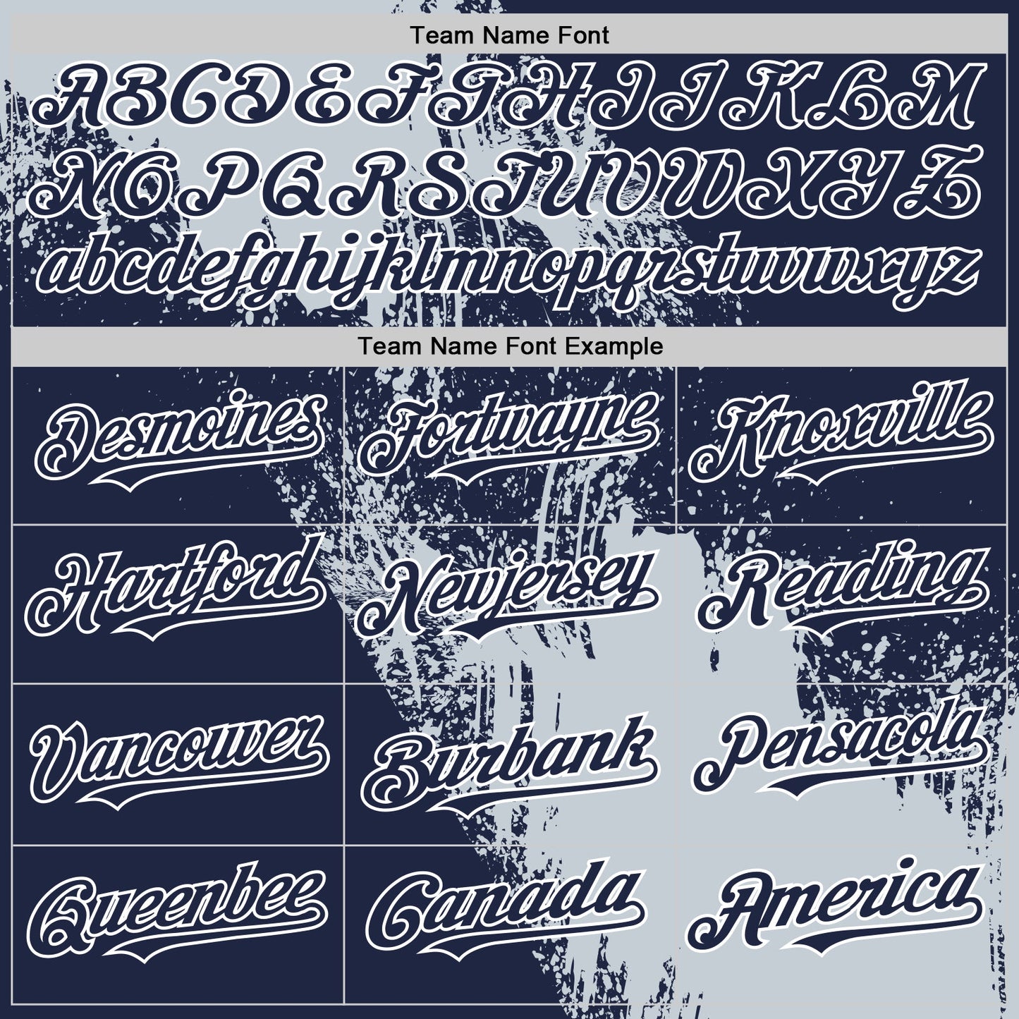 Custom Silver Navy-White 3D Pattern Design Abstract Brush Stroke Authentic Baseball Jersey view 4