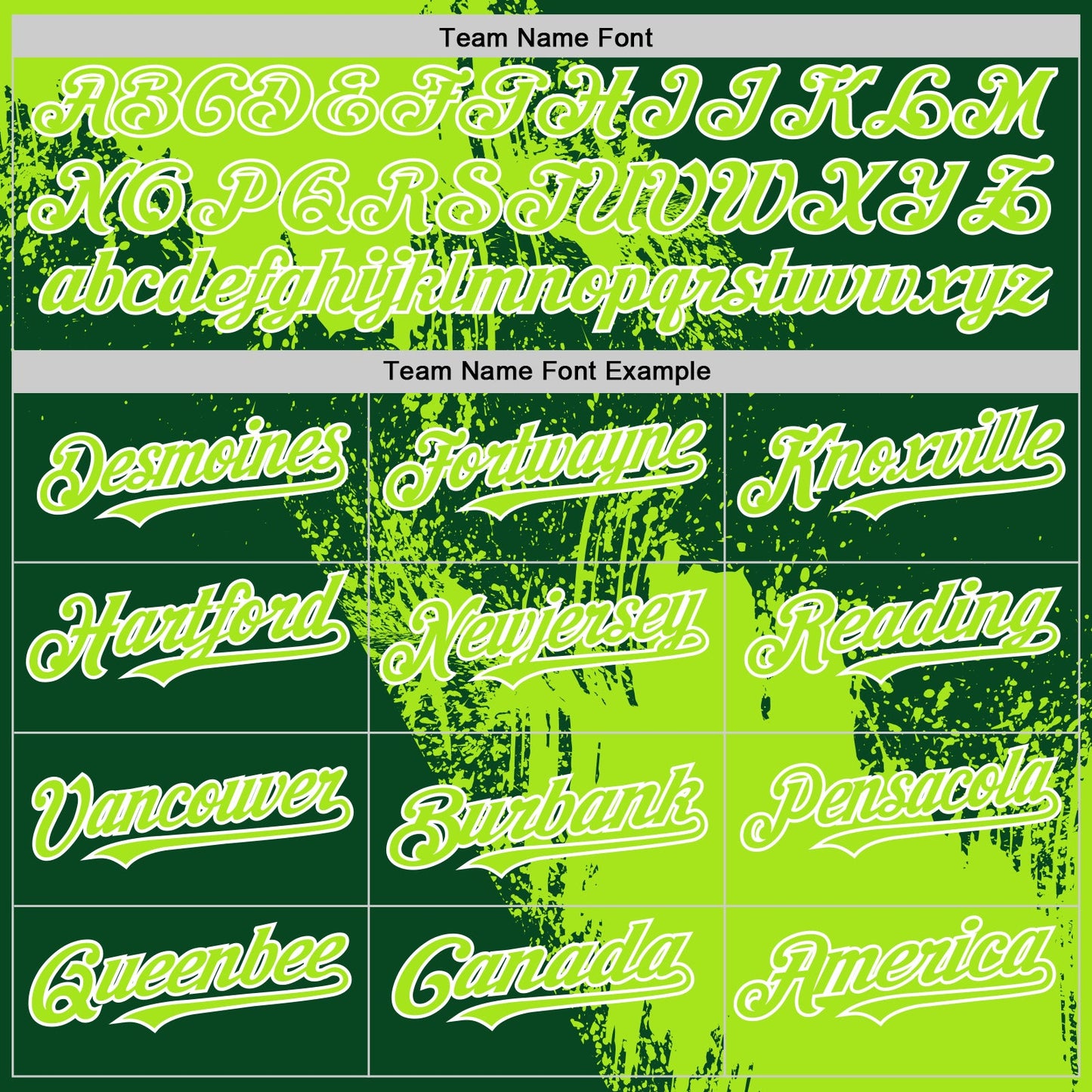 Custom Neon Green Green-White 3D Pattern Design Abstract Brush Stroke Authentic Baseball Jersey view 4