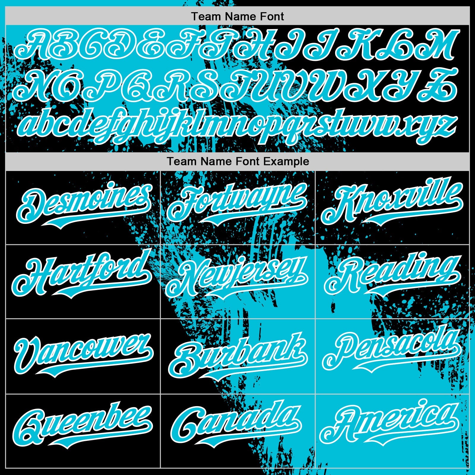 Custom Lakes Blue Black-White 3D Pattern Design Abstract Brush Stroke Authentic Baseball Jersey view 4
