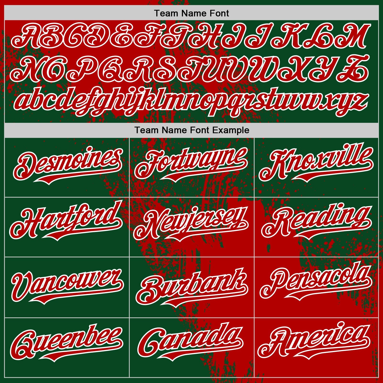 Custom Red Green-White 3D Pattern Design Abstract Brush Stroke Authentic Baseball Jersey view 4
