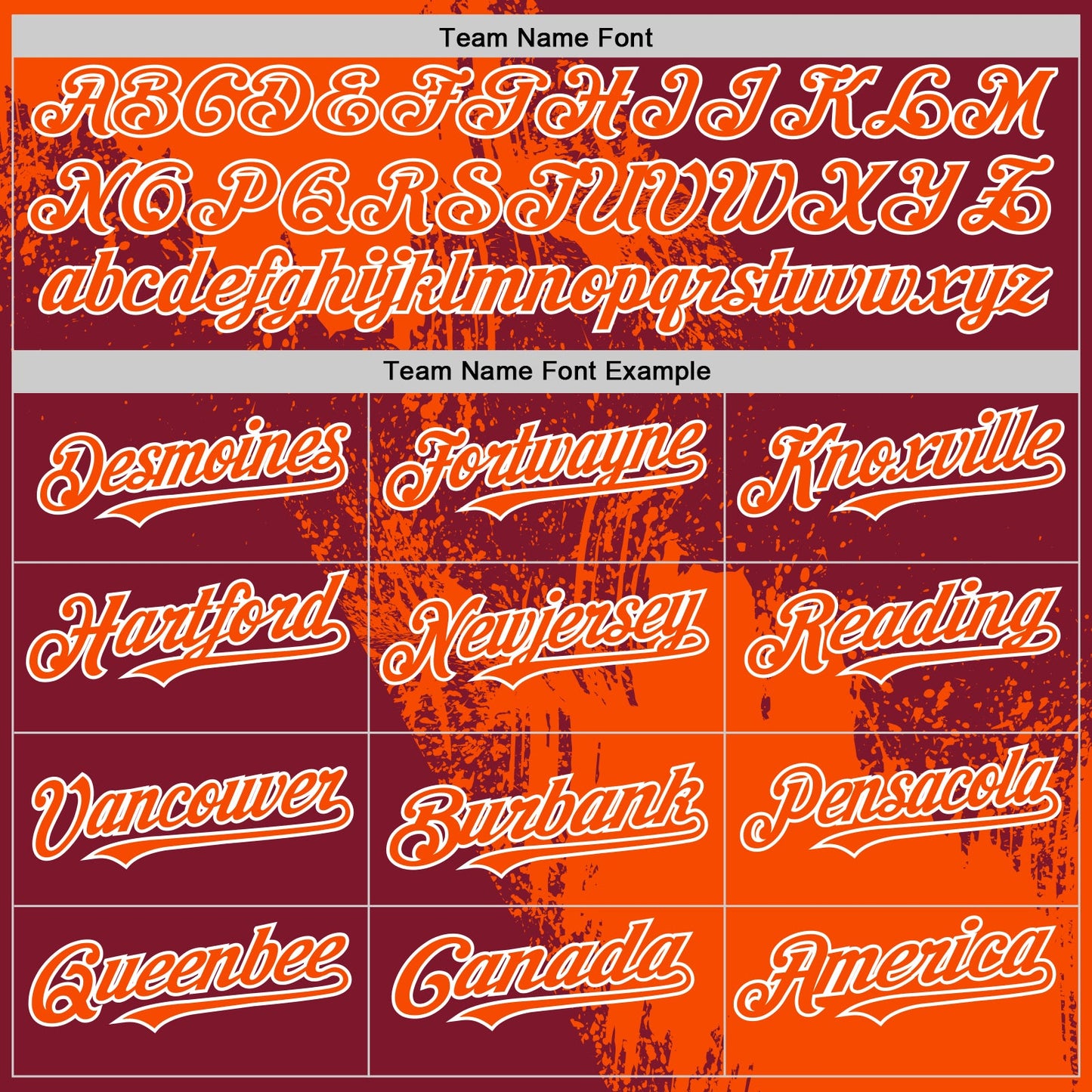 Custom Orange Crimson-White 3D Pattern Design Abstract Brush Stroke Authentic Baseball Jersey view 4