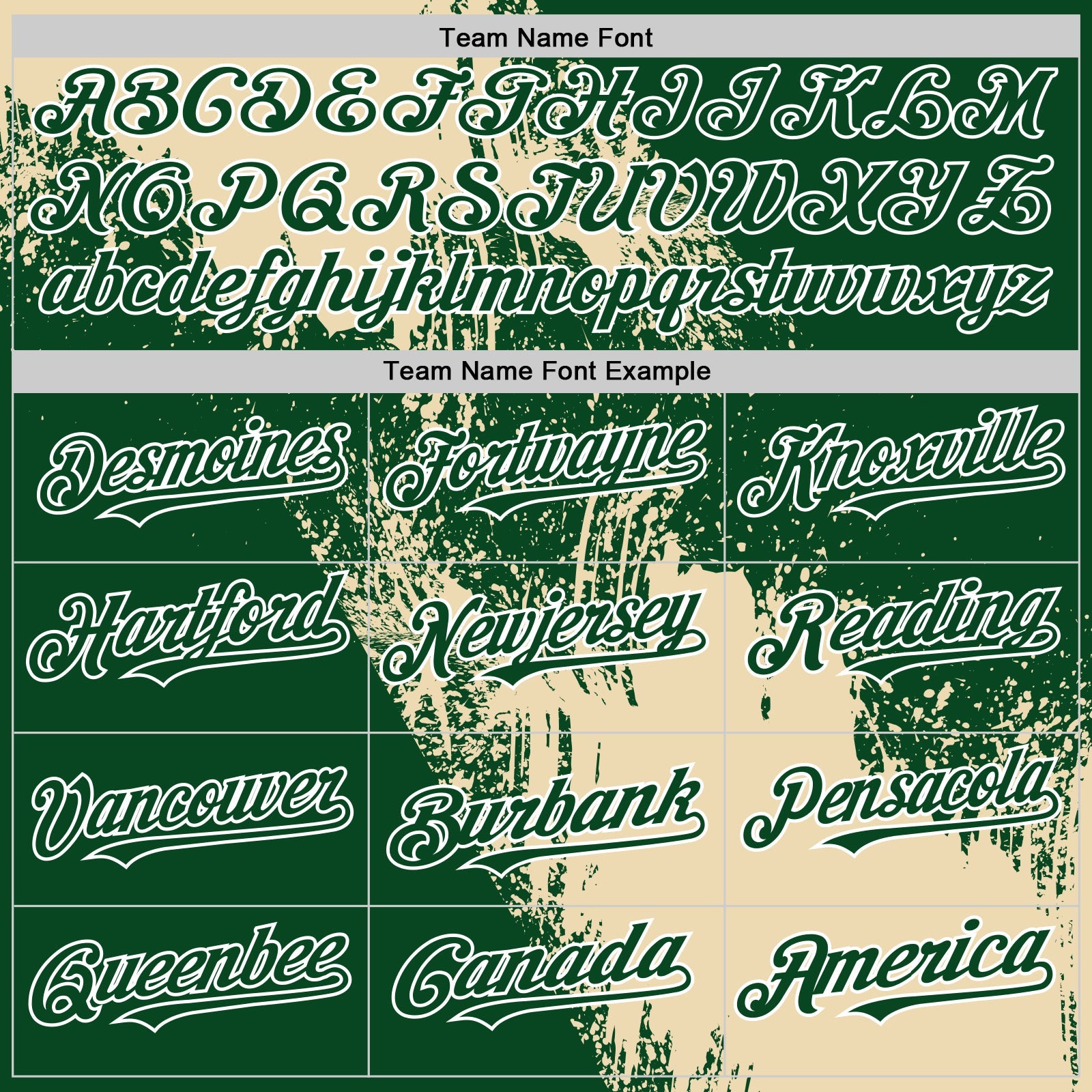 Custom Cream Green-White 3D Pattern Design Abstract Brush Stroke Authentic Baseball Jersey view 4