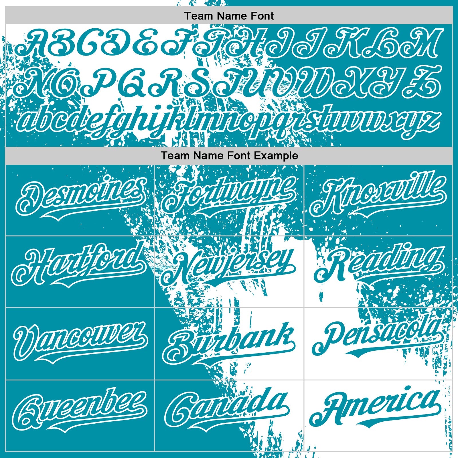 Custom White Teal 3D Pattern Design Abstract Brush Stroke Authentic Baseball Jersey view 4