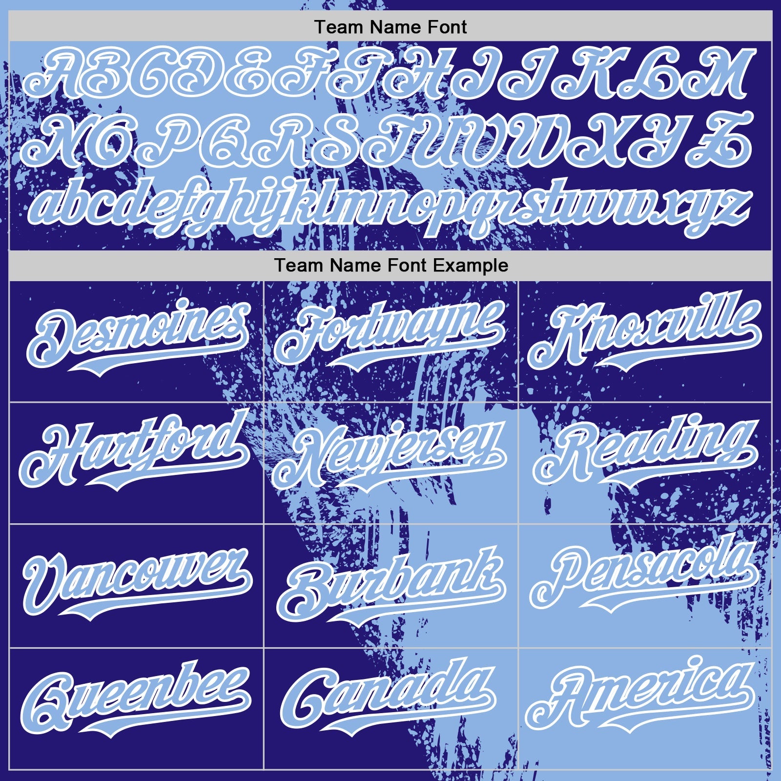 Custom Light Blue Dark Purple-White 3D Pattern Design Abstract Brush Stroke Authentic Baseball Jersey view 4