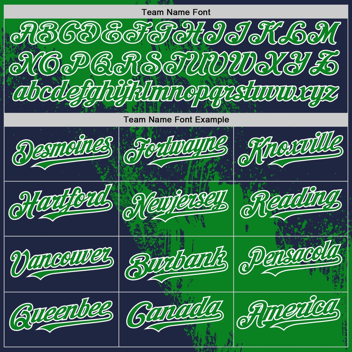 Custom Grass Green Navy-White 3D Pattern Design Abstract Brush Stroke Authentic Baseball Jersey view 4
