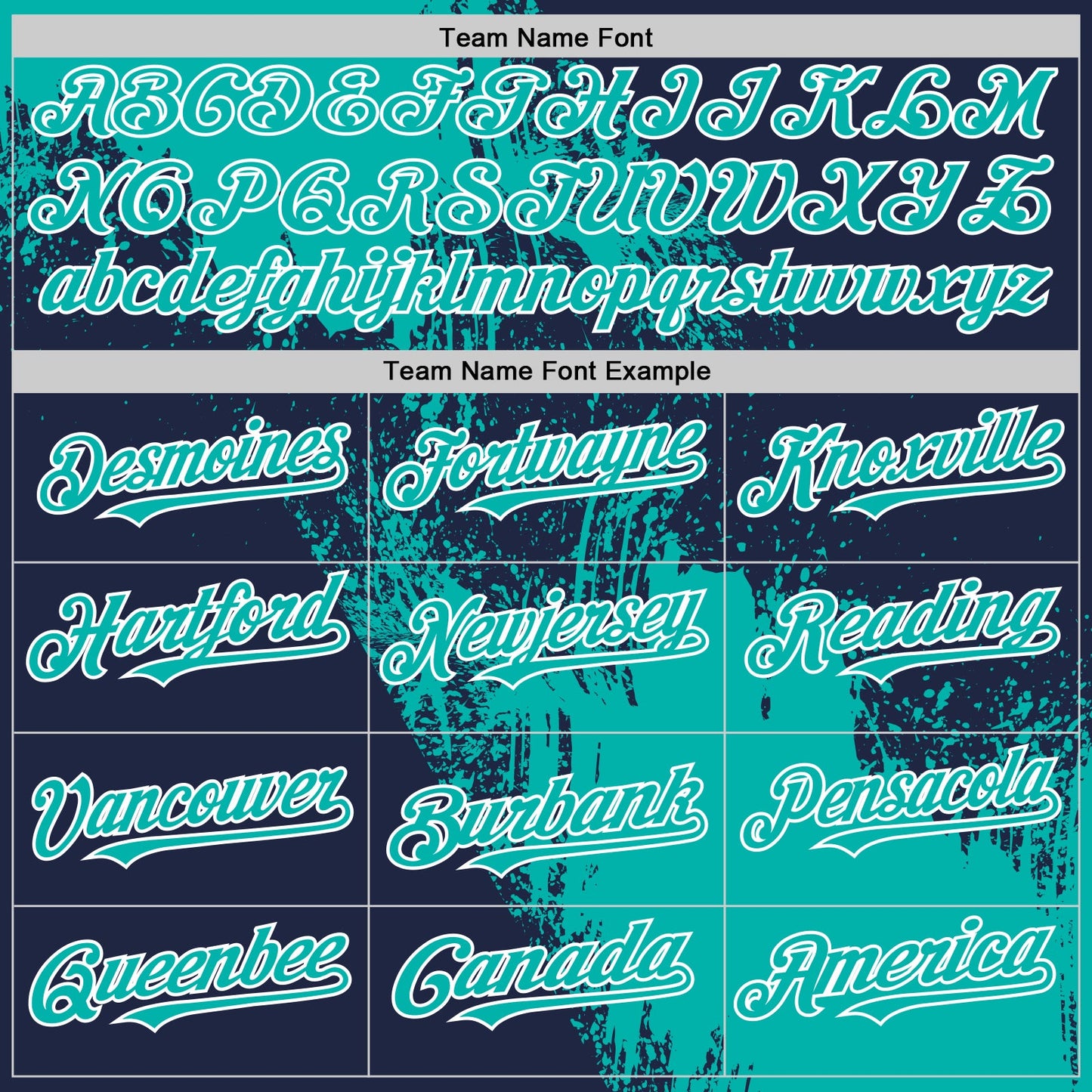 Custom Aqua Navy-White 3D Pattern Design Abstract Brush Stroke Authentic Baseball Jersey view 4