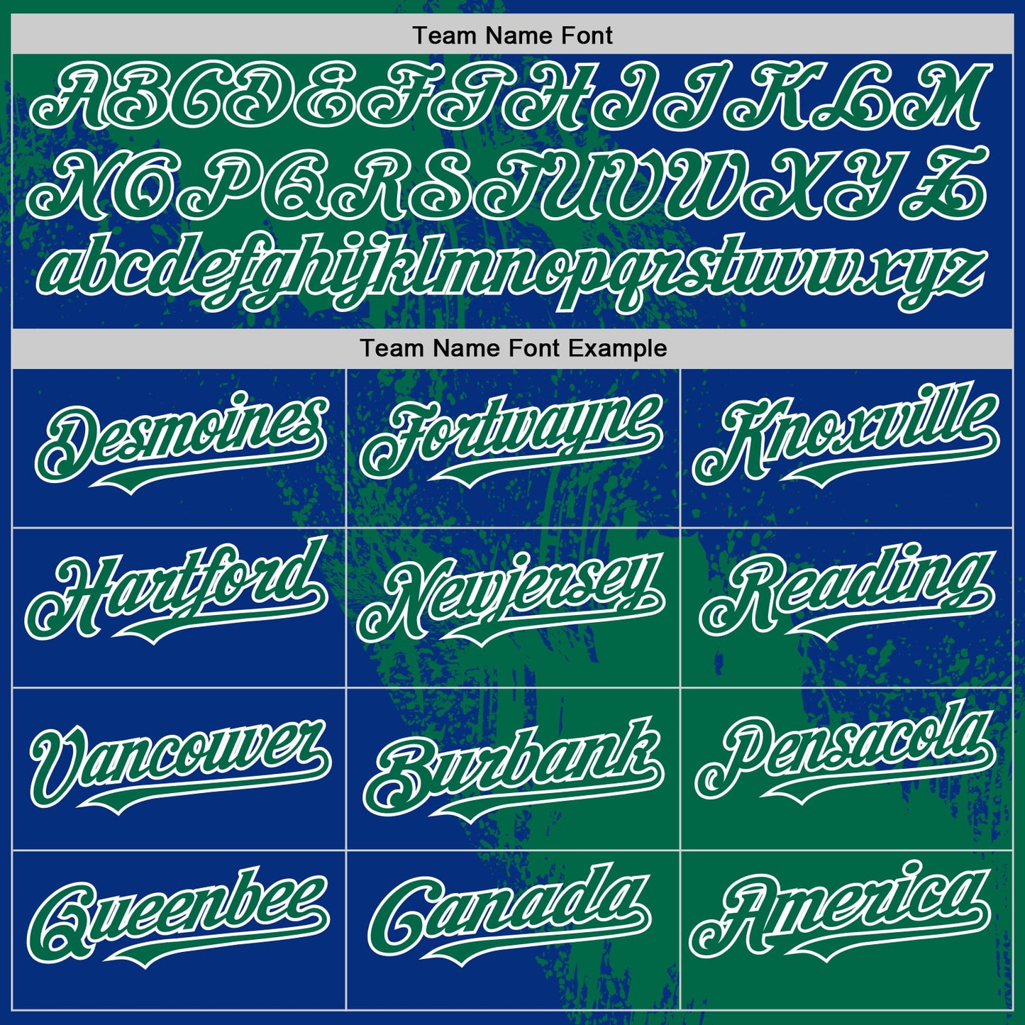 Custom Kelly Green Royal-White 3D Pattern Design Abstract Brush Stroke Authentic Baseball Jersey view 4